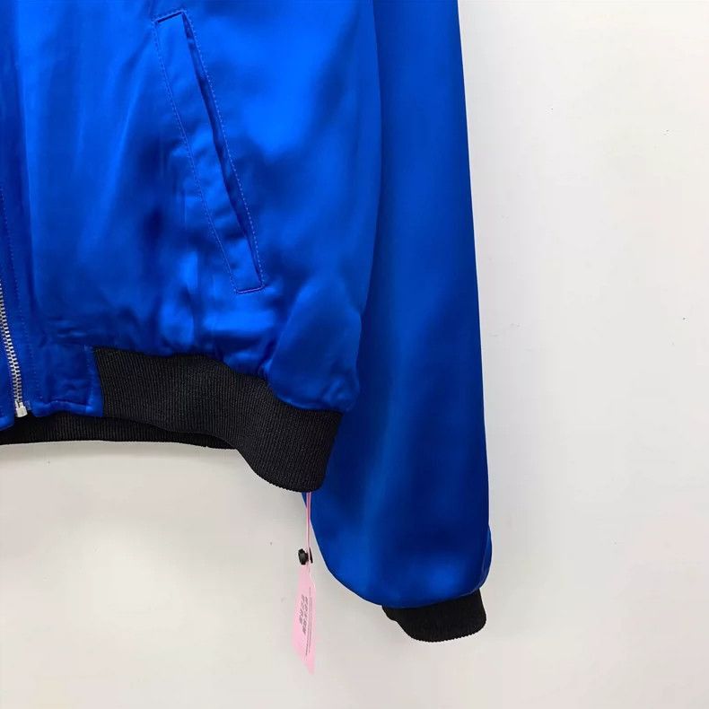 Saint Laurent Paris Saint Laurent Blue Shark Zip-2507 Size US S / EU 44-46 / 1 - 1 Thumbnail