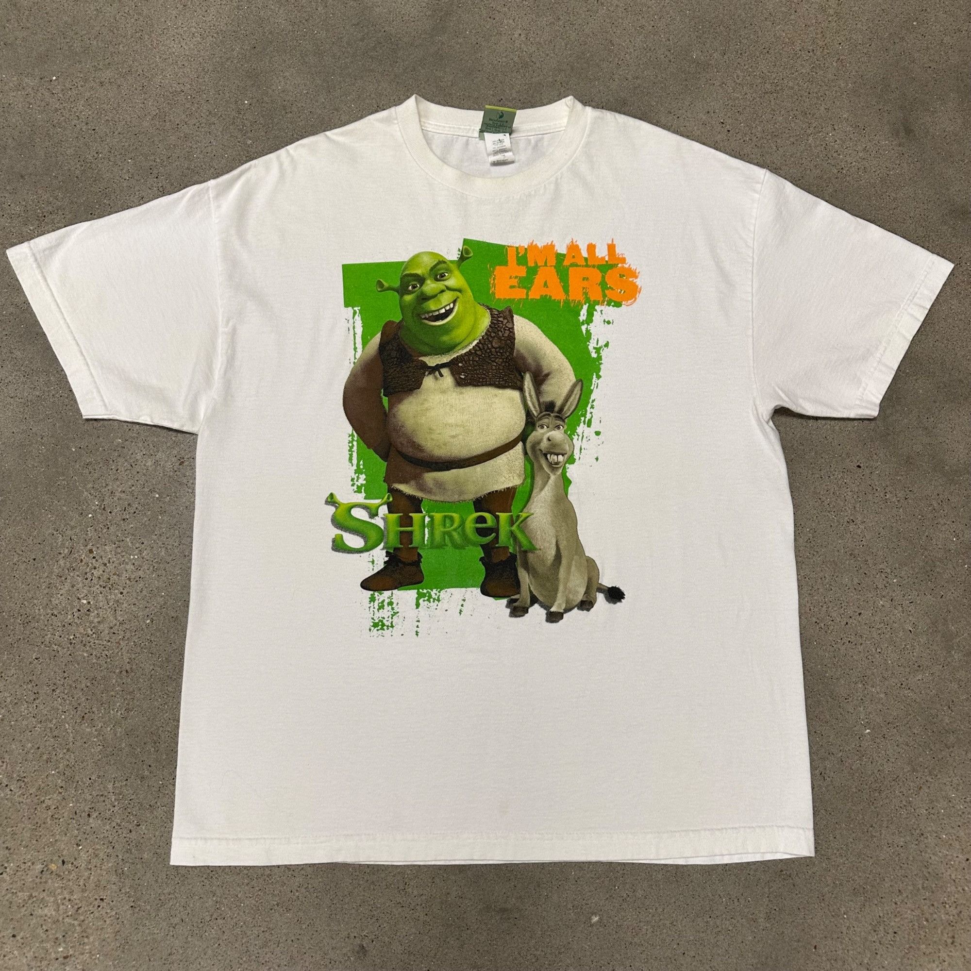 Vintage Vintage 2004 Shrek I’m All Ears Movie Shirt Size US XL / EU 56 / 4 - 1 Thumbnail