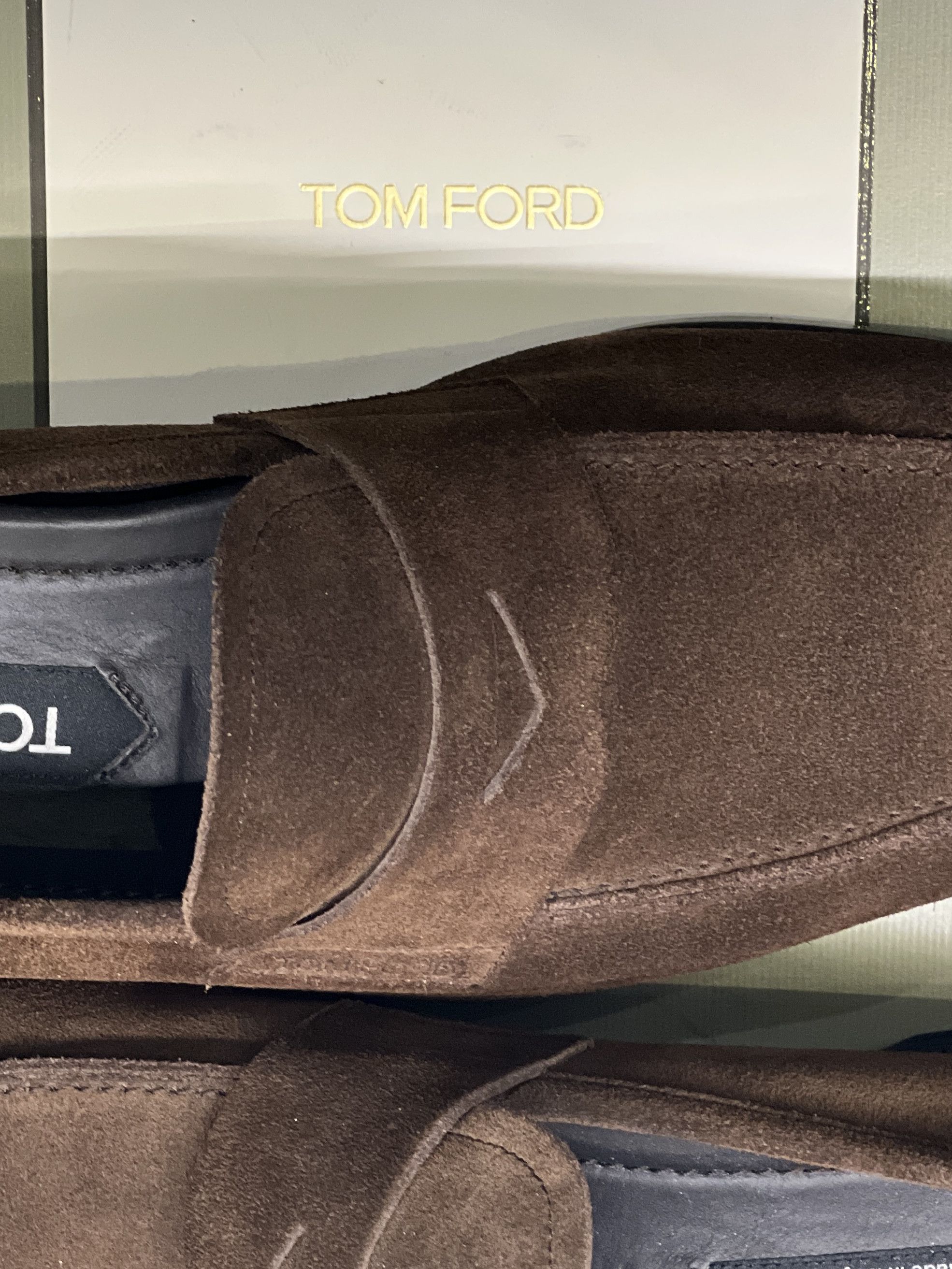 Tom Ford Tom Ford Suede Sean Twisted Band Loafer - Brown Size US 8 / EU 41 - 7 Thumbnail
