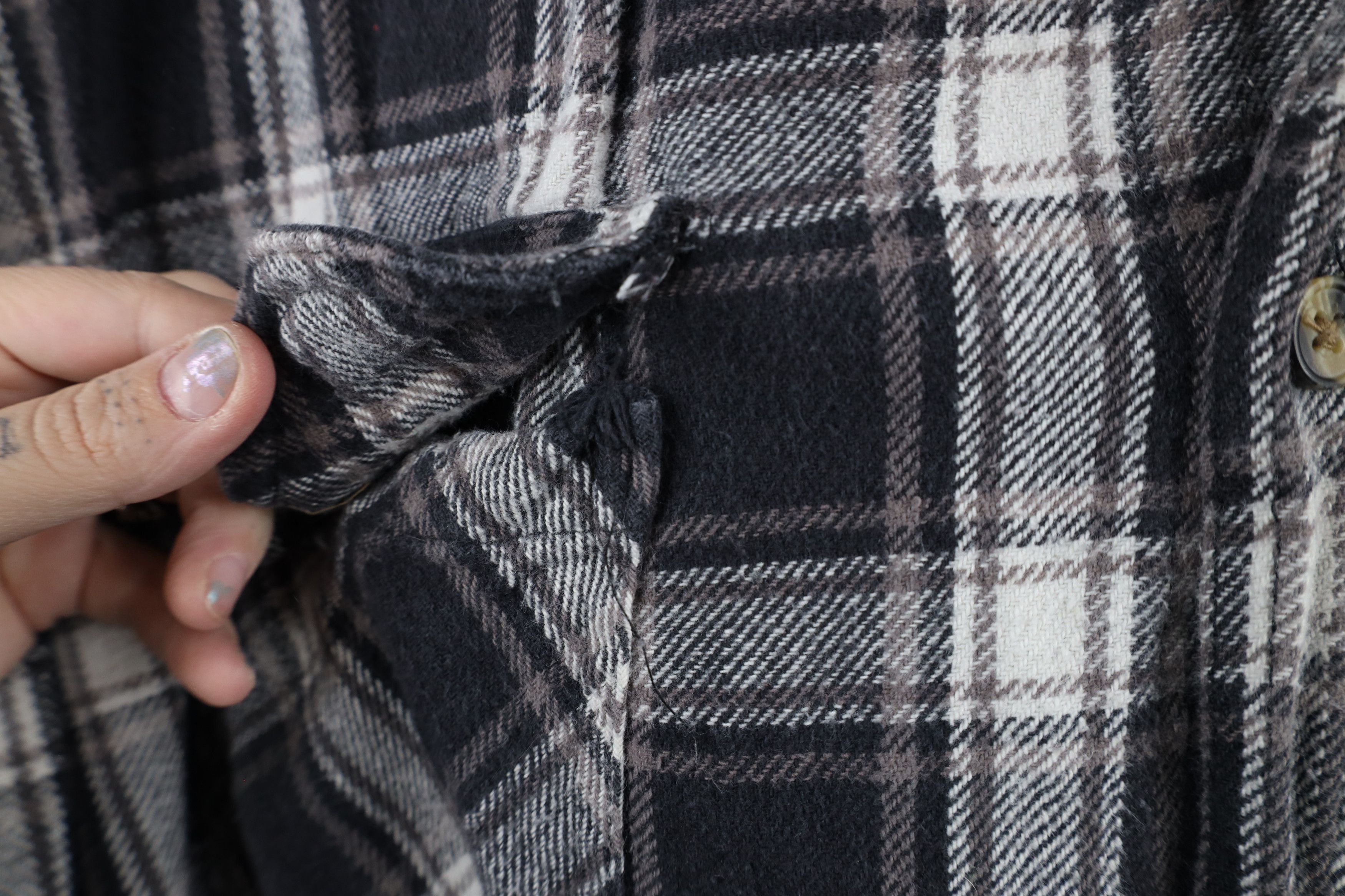 Vintage Vintage 90s Streetwear Heavyweight Flannel Button Shirt Size US XXL / EU 58 / 5 - 8 Thumbnail