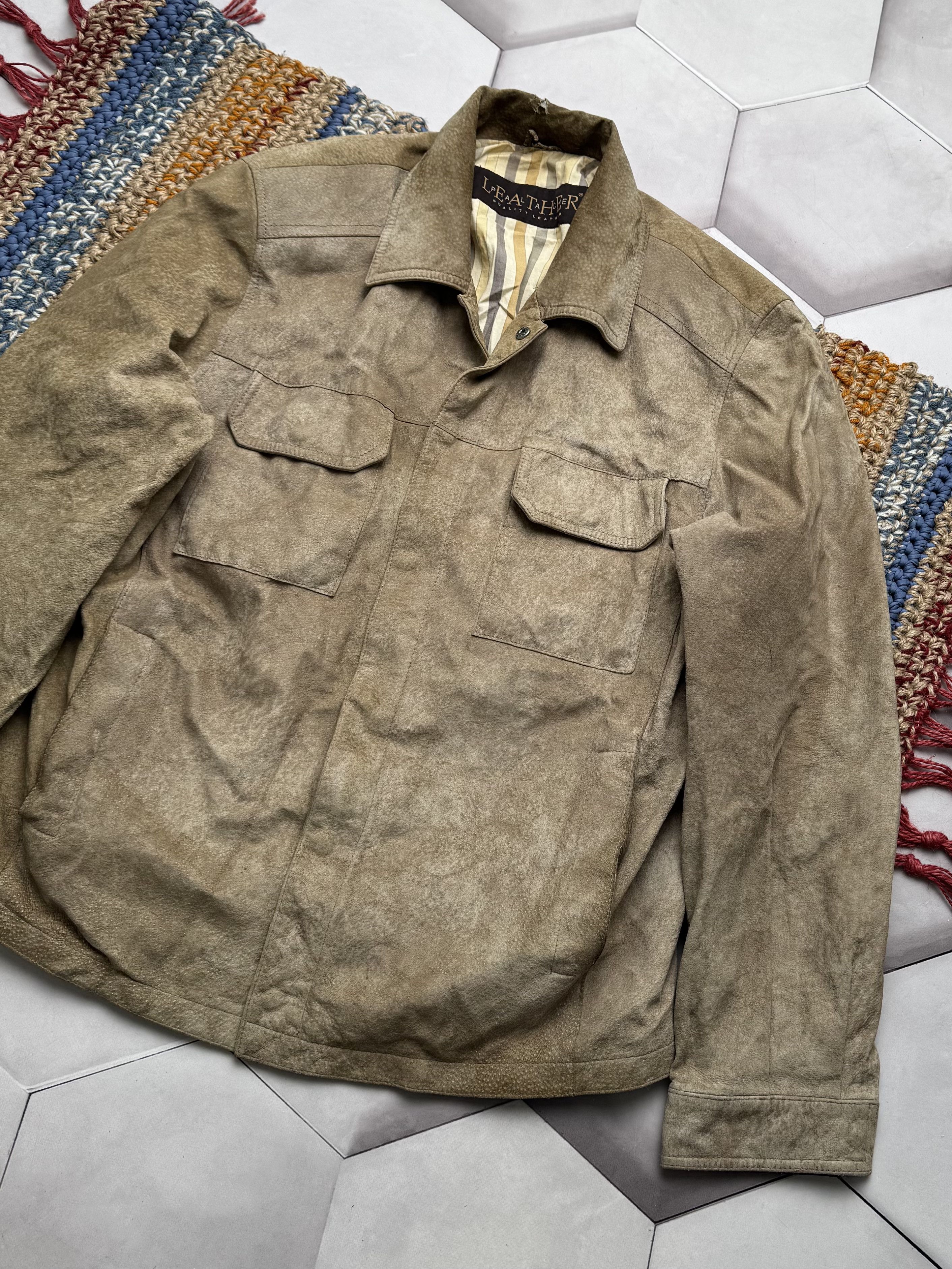 Vintage Vintage Genuine Leather Jacket (ES9) Size US M / EU 48-50 / 2 - 3 Thumbnail