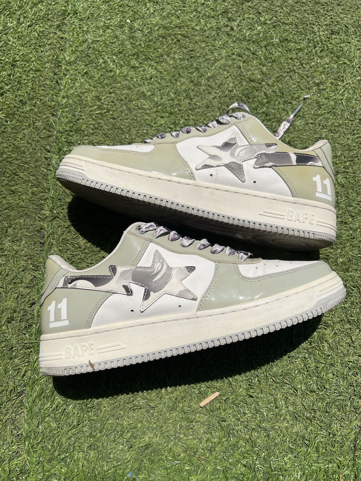 Bape Bape Sta Camo Grey Anniversary 11th Size US 10 / EU 43 - 2 Thumbnail