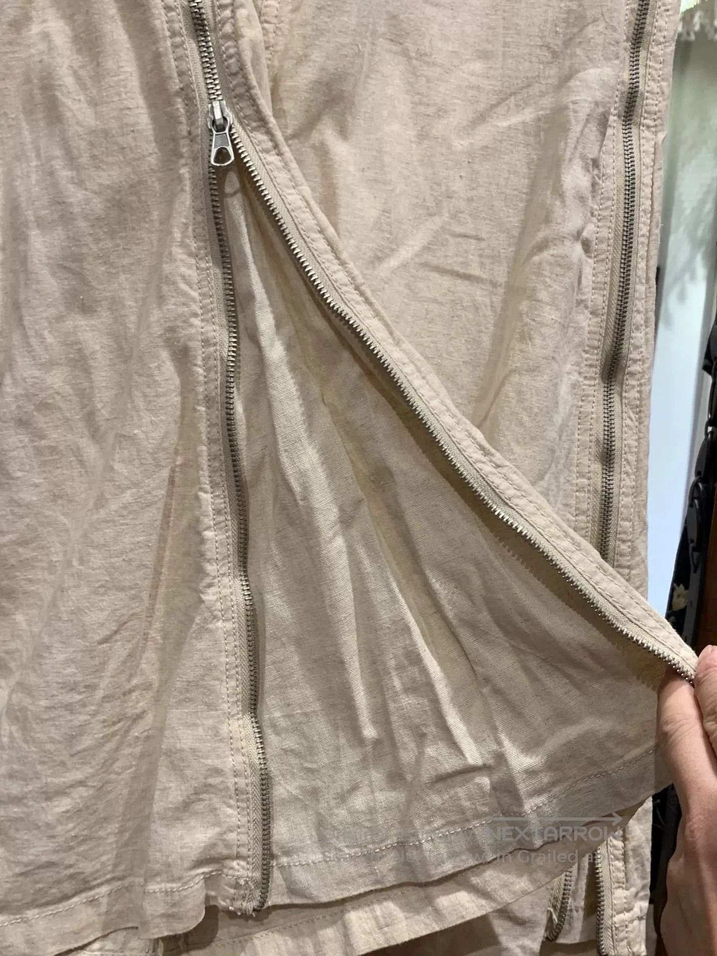GOA G.O.A. Parachute Half Skirt with Zippers. Size 33" - 5 Thumbnail