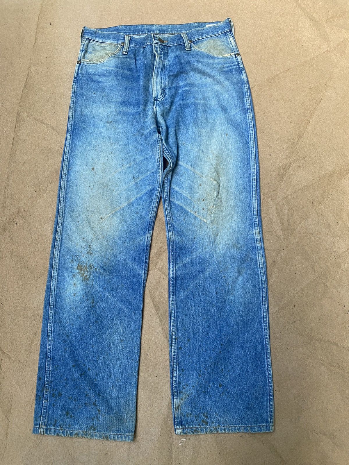 If Six Was Nine × Le Grande Bleu (L.G.B.) × Wrangler Vintage Wrangler blue bell denim Size US 34 / EU 50 - 3 Thumbnail