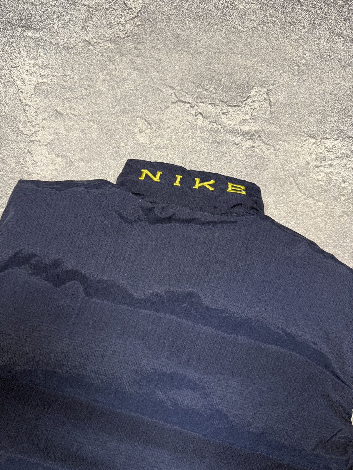 Nike × Vintage Nike Vintage Puffer Reversible Vest Big Logo Size US XL / EU 56 / 4 - 13 Thumbnail