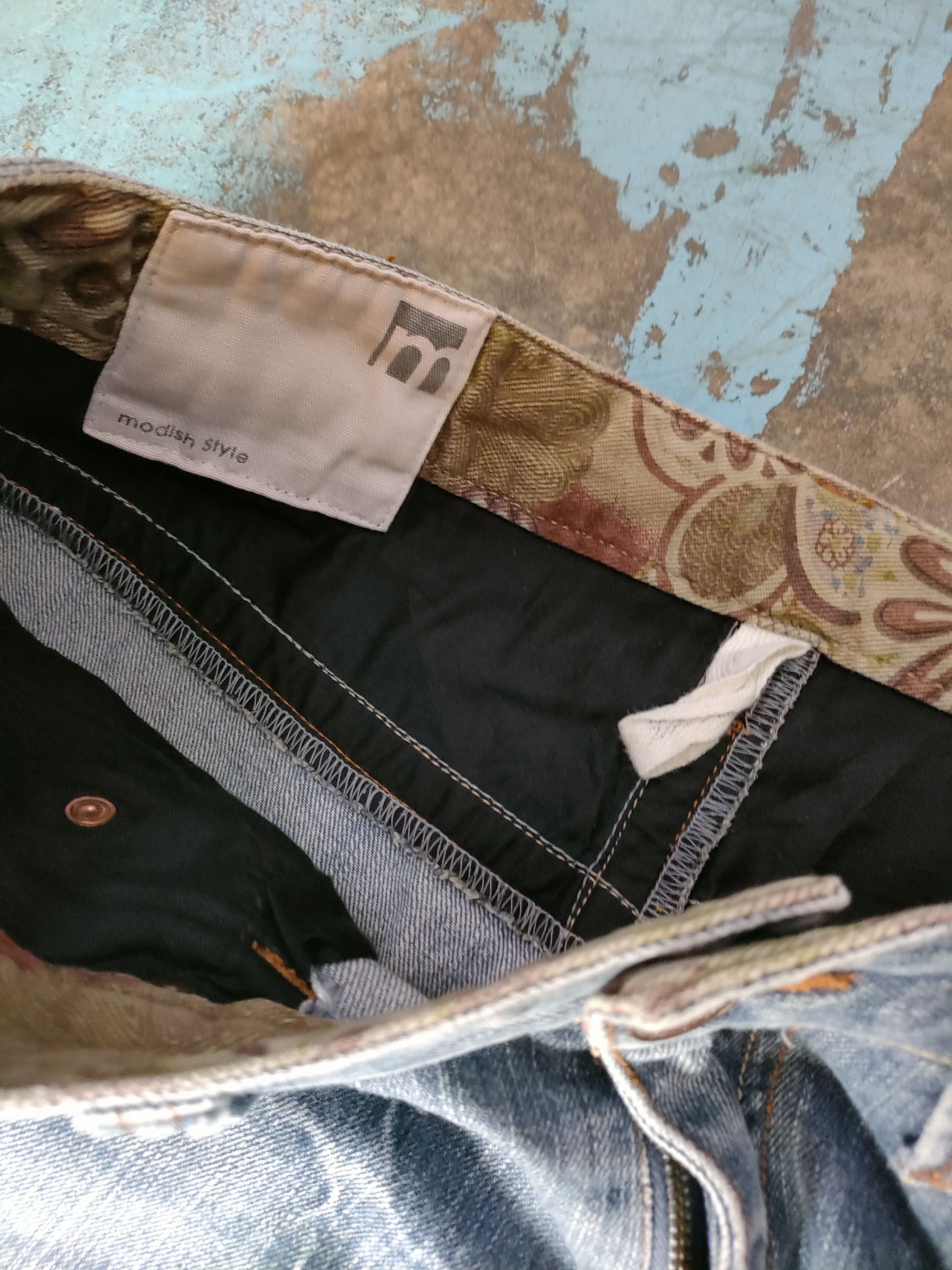 Japanese Brand Japanese Style Art Jeans Size US 33 - 6 Thumbnail