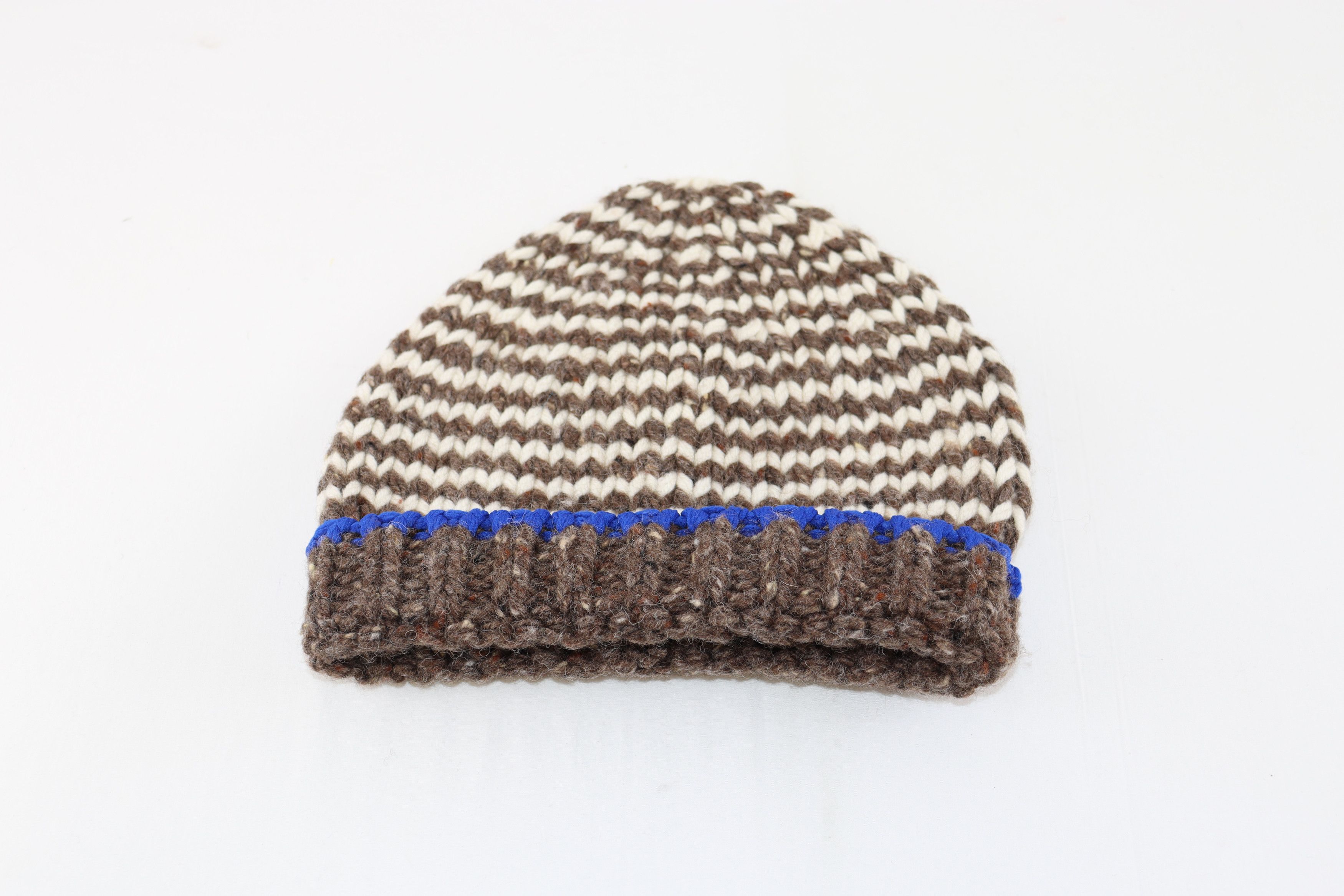 Bottega Veneta o1rshd1 Size: L /Dup / Beanie Cap / Hat HW Zig Zag Wool Size ONE SIZE - 1 Thumbnail