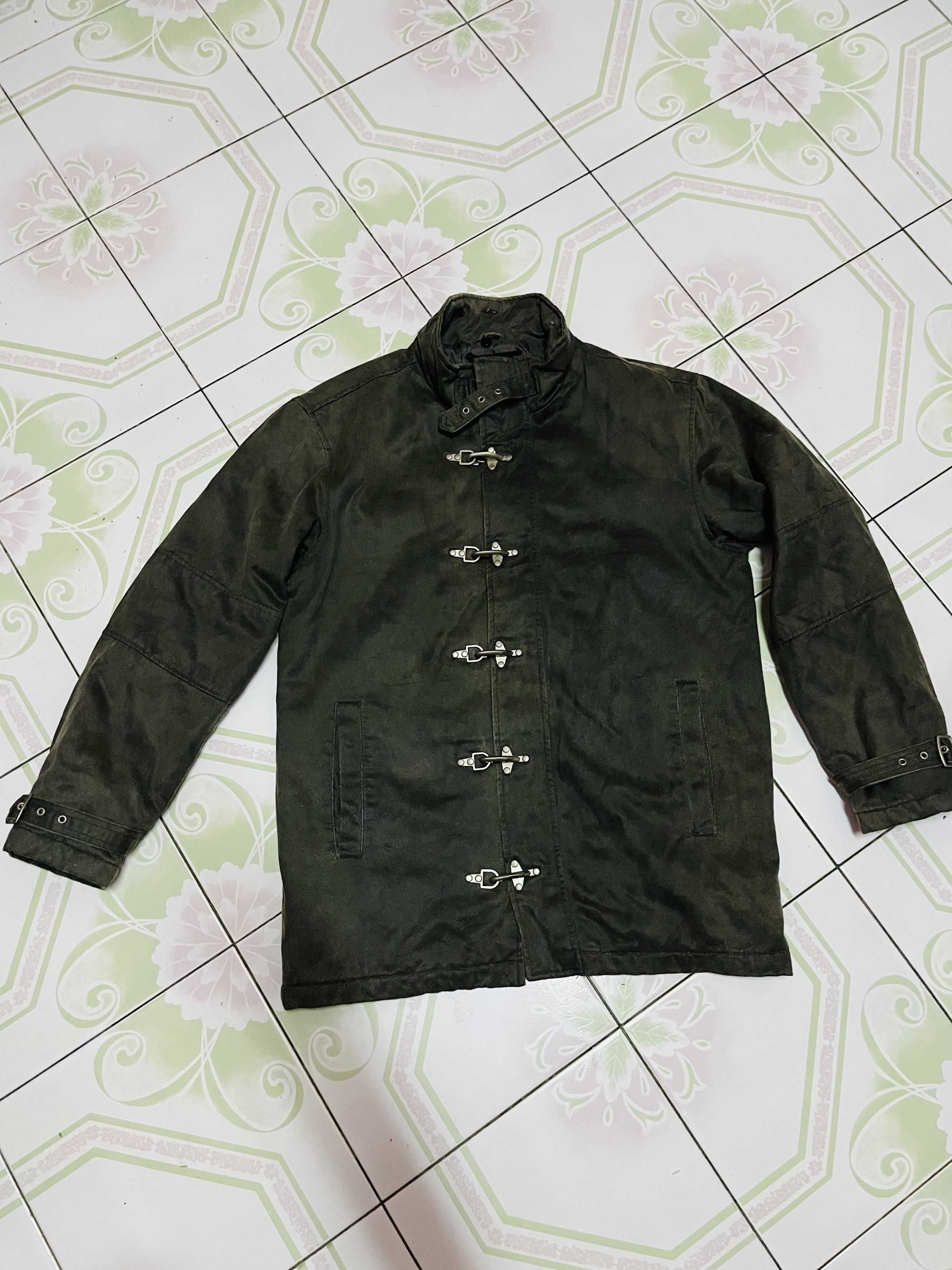 image of Vintage Roushatte Hook Japanese Designer Fashion Style in Grey, Men's (Size Large)