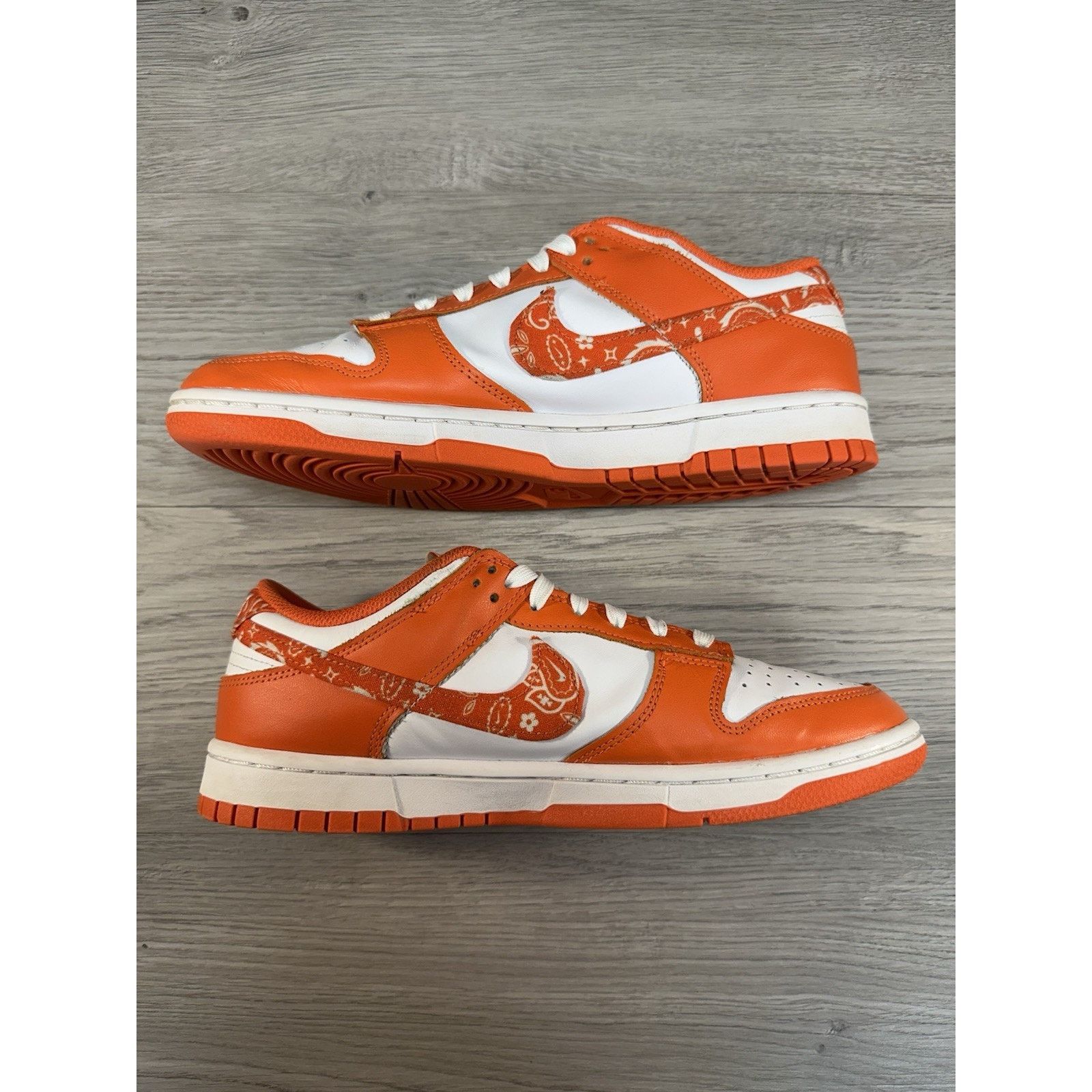 Nike Nike Dunk Low Orange Paisley W - Size 9.5w/8m Size US 9.5 / IT 39.5 - 3 Thumbnail