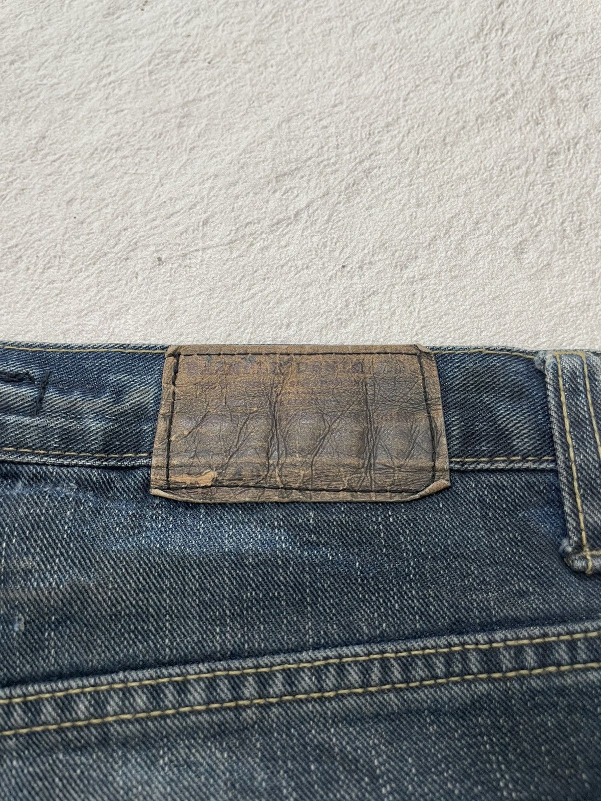Japanese Brand 2000s Example Basic Denim Mudwash Y2K Size US 30 / EU 46 - 6 Thumbnail