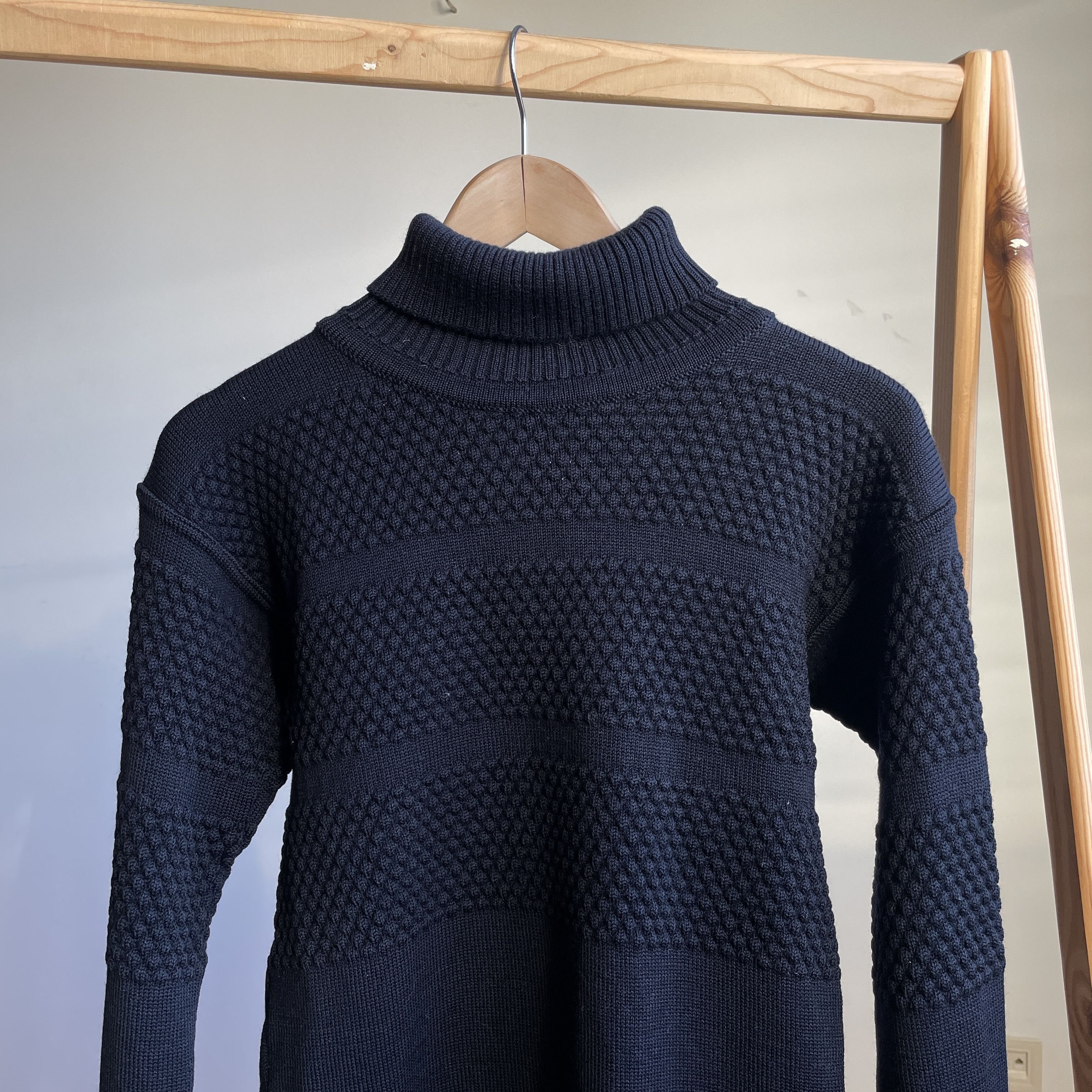 S.N.S. Herning SNS Herning Roll Neck Fisherman Wool Sweater Size XS Size US XS / EU 42 / 0 - 3 Thumbnail