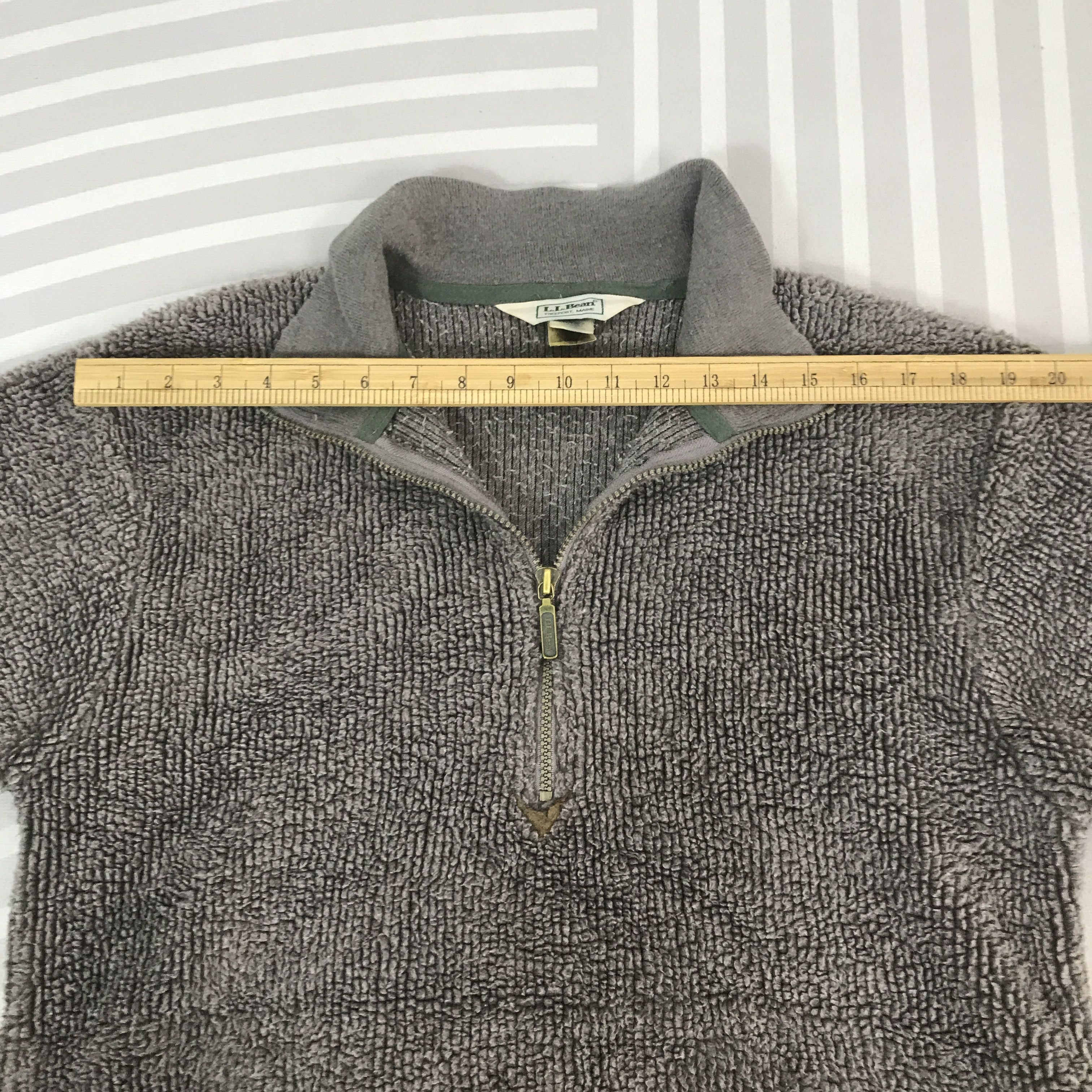 L.L. Bean Vintage L.L Bean Half zipper Sherpa Jacket Size US S / EU 44-46 / 1 - 5 Thumbnail