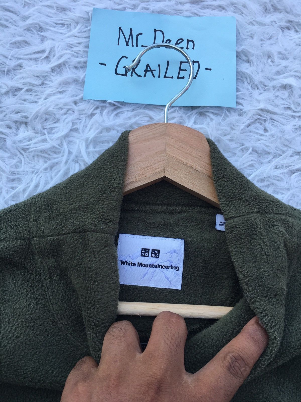 Uniqlo × White Mountaineering Rare Uniqlo White Mountaineering Fleece Sweater Size US M / EU 48-50 / 2 - 6 Thumbnail