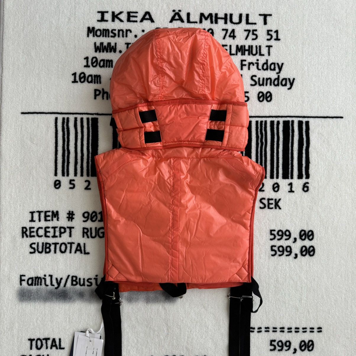 Takahiromiyashita The Soloist. × Undercover AW18 “Disorder/Order” Flight Bib Hoodie Size US M / EU 48-50 / 2 - 7 Thumbnail