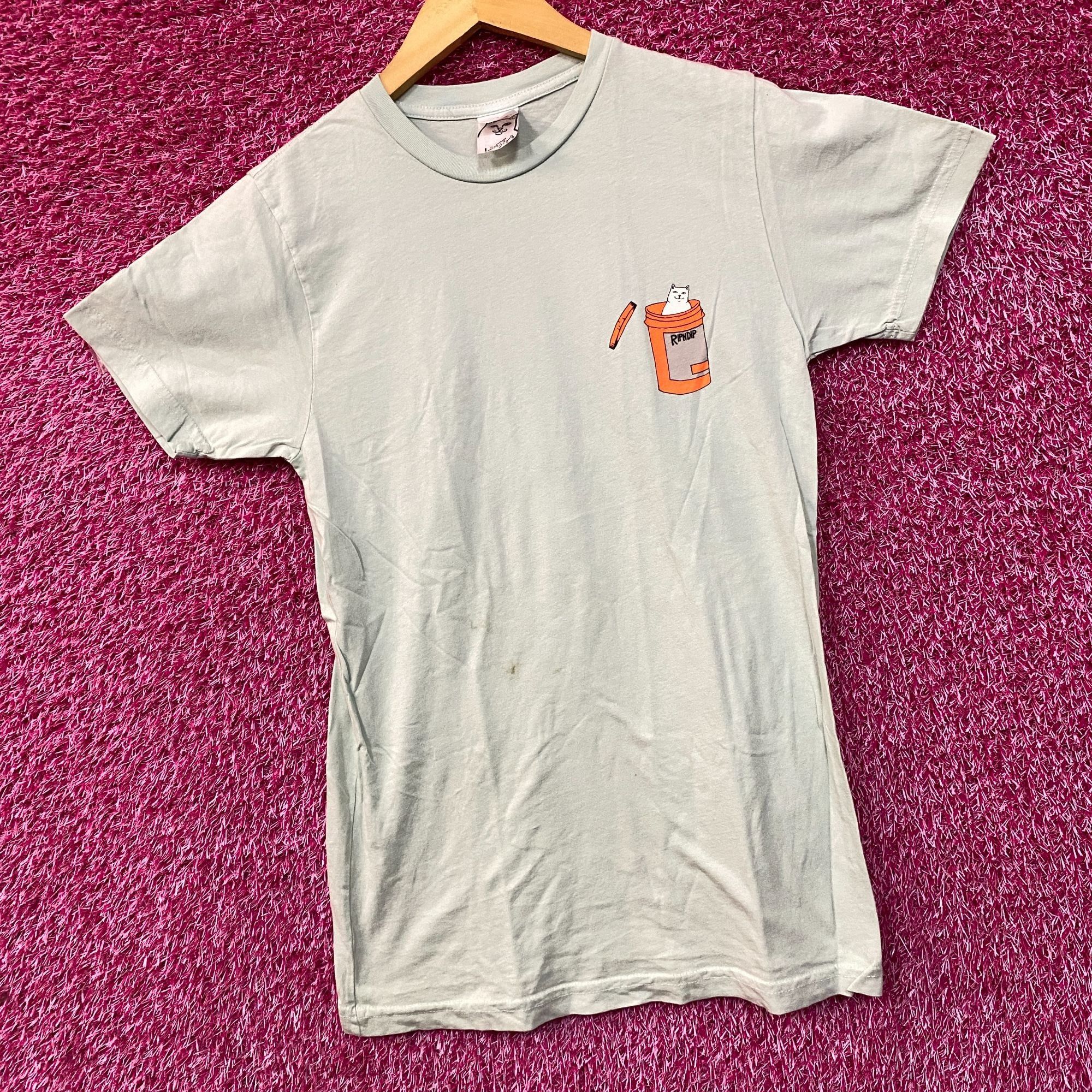 RIPNDIP RIPNDIP Lord Nermal Pills Graphic Design T-Shirt Small Size US S / EU 44-46 / 1 - 3 Thumbnail