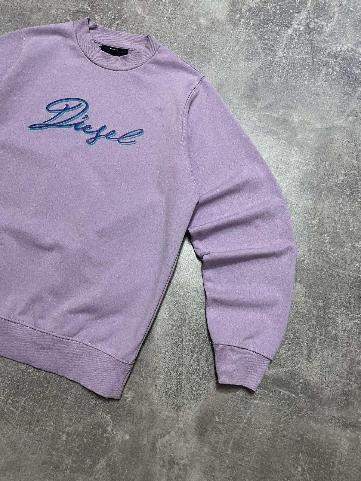 Diesel × Vintage Vintage Diesel Purple Sweatshirt Y2K Size S Size US S / EU 44-46 / 1 - 5 Thumbnail