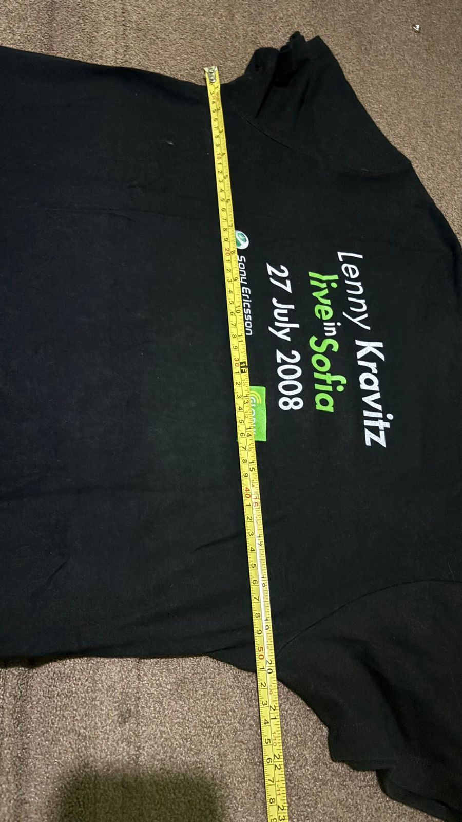 Band Tees Vtg Y2k Lenny Kravitz Tour 2008 RHCP Jamiroquai Size US S / EU 44-46 / 1 - 6 Thumbnail