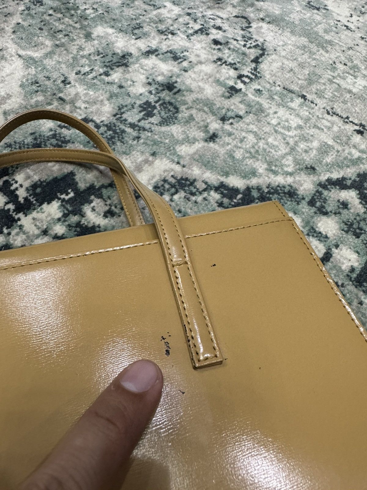 Givenchy VINTAGE GIVENCHY MAROQUINERIE BOX LEATHER BAG Size ONE SIZE - 6 Thumbnail