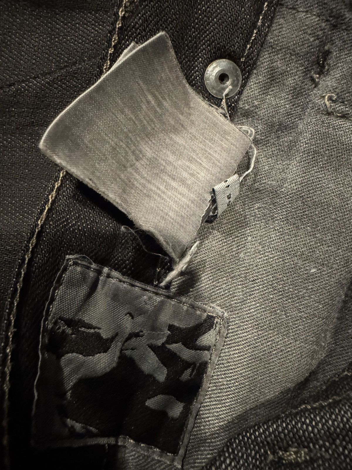 Rick Owens SS09 "Strutter" Banana Cut Denim Size US 28 / EU 44 - 6 Thumbnail