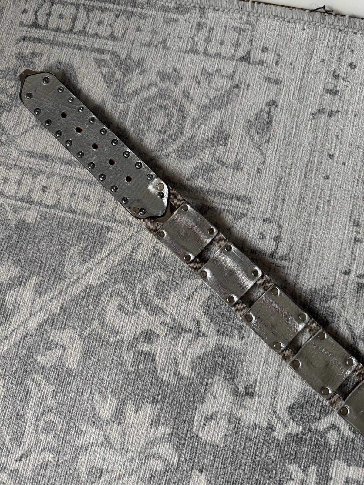 Vintage Vintage Leather Avant Garde Belt Rhinestones Nanni Japanese Size ONE SIZE - 12 Thumbnail