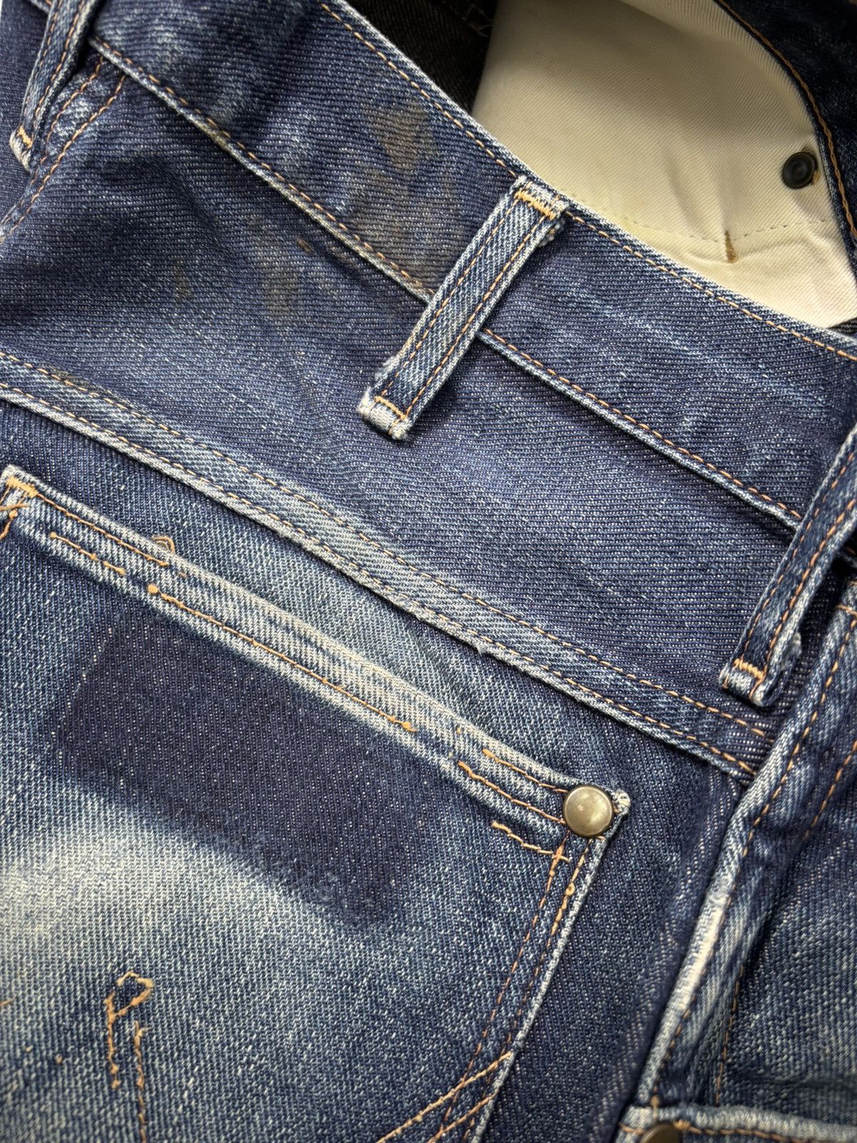 Acne Studios WRANGLER BLUE BELL'S DENIM JEANS BUTTON FLY Size US 29 - 12 Thumbnail