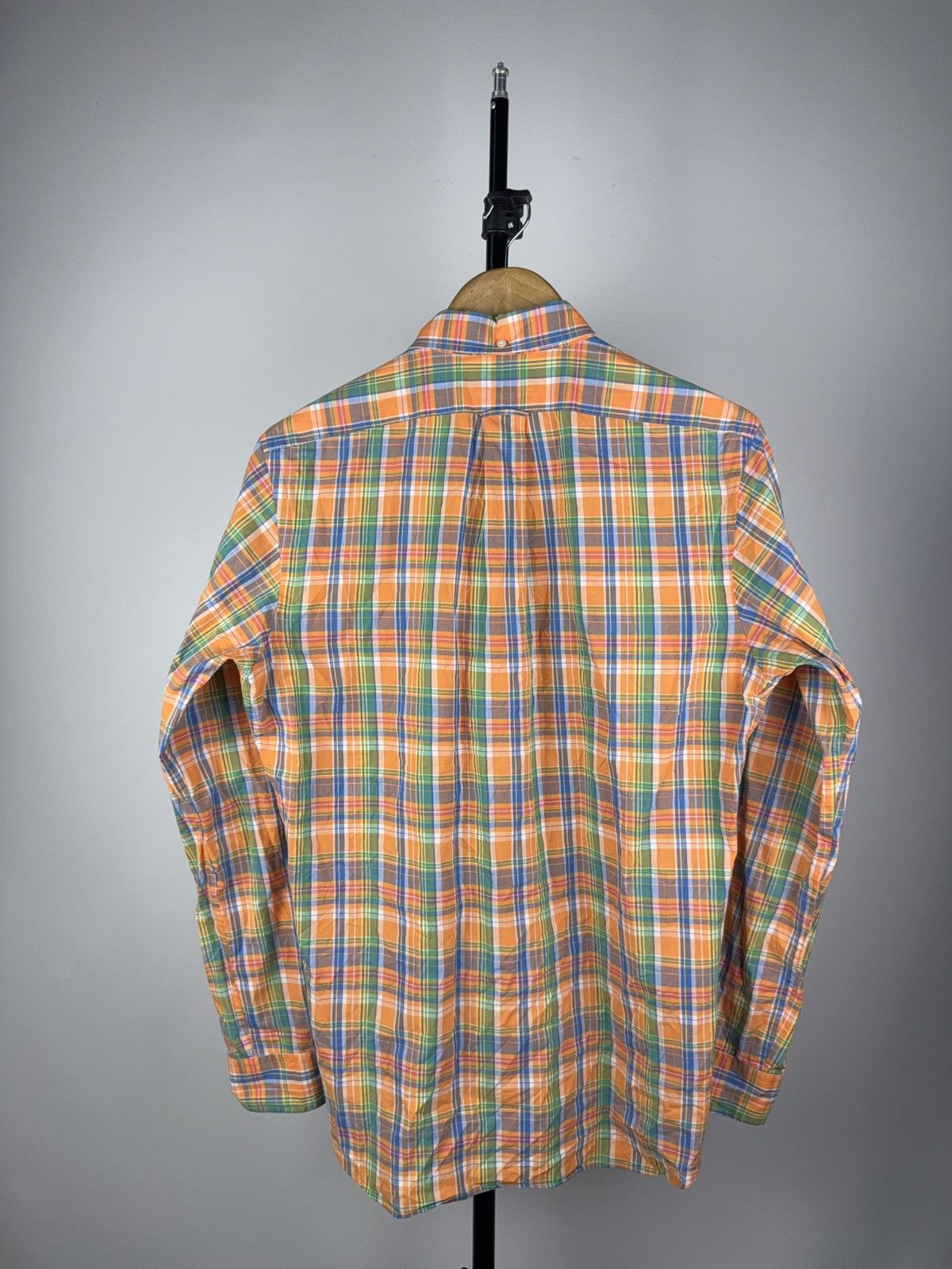 Designer × Polo Ralph Lauren Vintage 90s Polo Ralph Lauren Shirt Mens Plaid Button Down Size US S / EU 44-46 / 1 - 6 Thumbnail