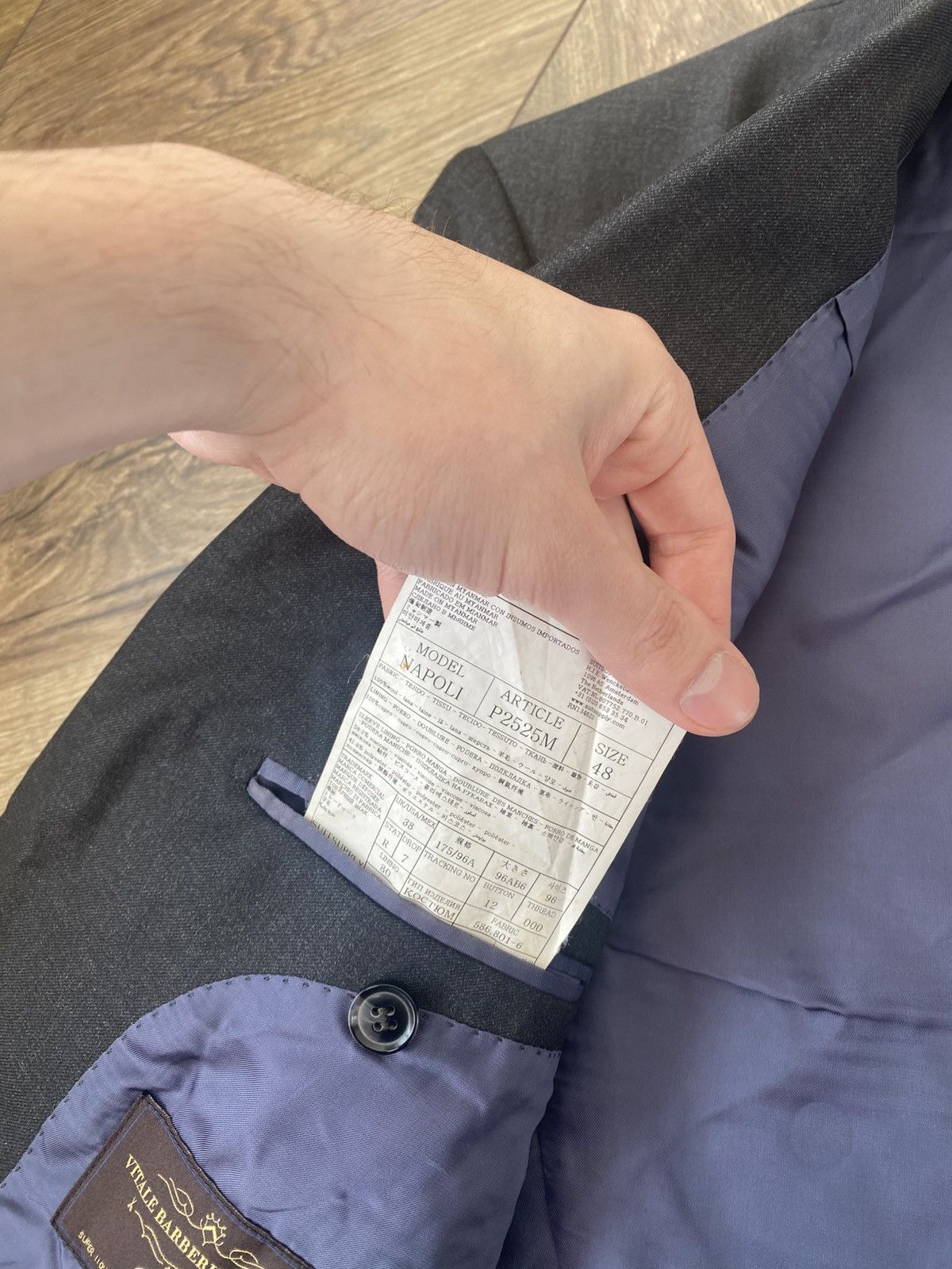 Suitsupply Vintage SuitSupply Napoli Old money style rare suit Size 48R - 7 Thumbnail