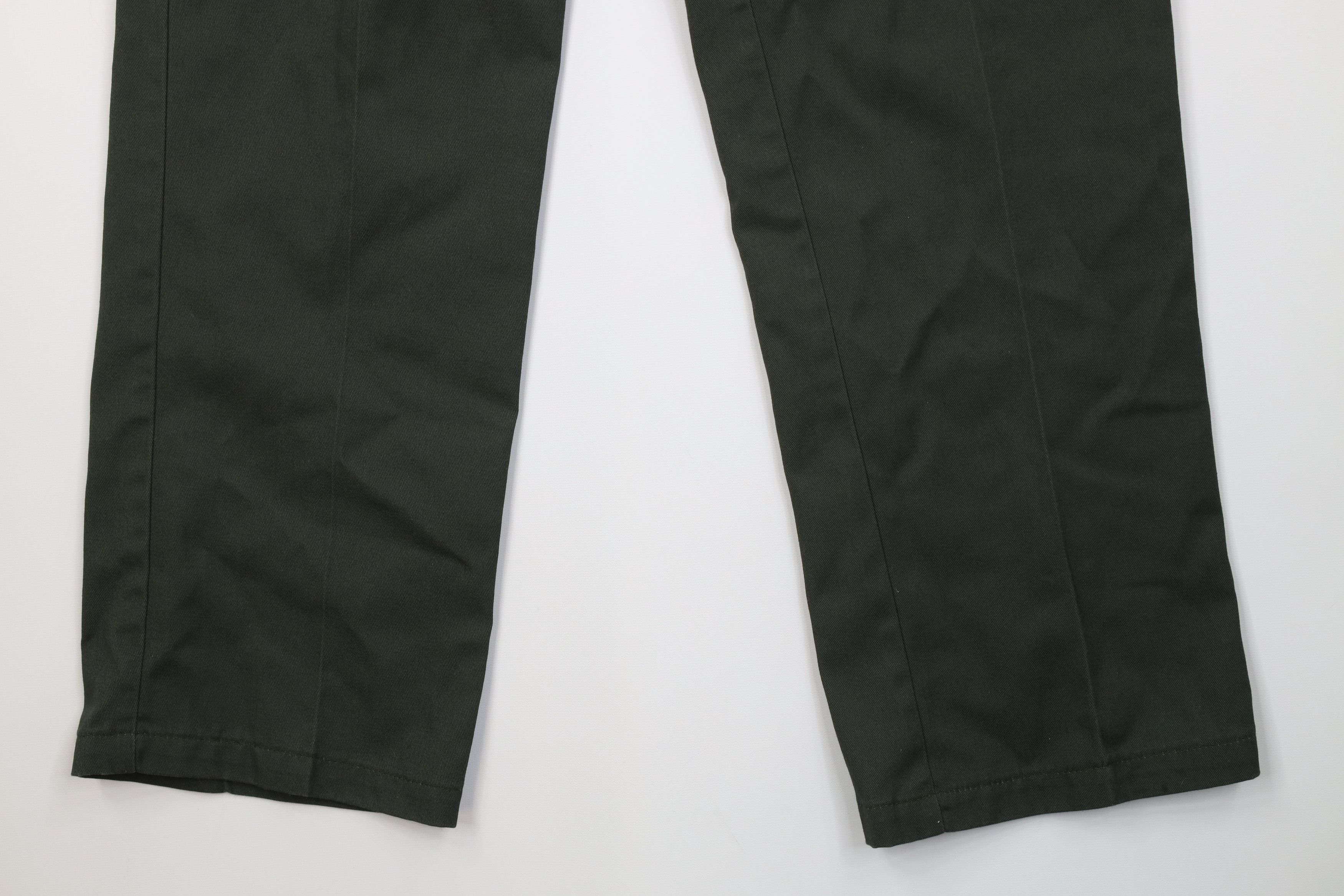 Dickies Vintage Dickies Spell Wide Leg Dungaree Pants Green Workwear Size US 34 / EU 50 - 4 Thumbnail
