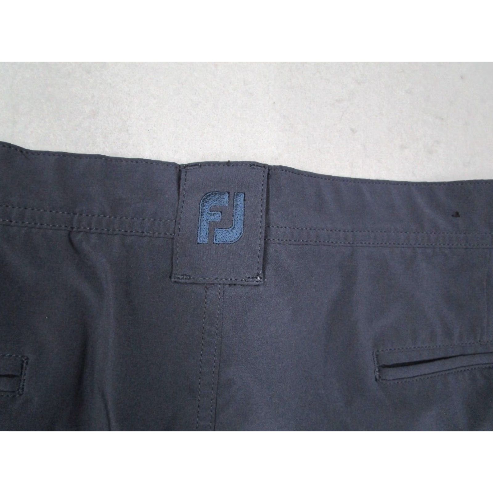 Footjoy FootJoy Men's Blue Flat Front Performance Golf Shorts - 42 - 9" Inseam - Polyester Spandex - 5-Pocket - Classic Fit Size US 42 / EU 58 - 6 Thumbnail
