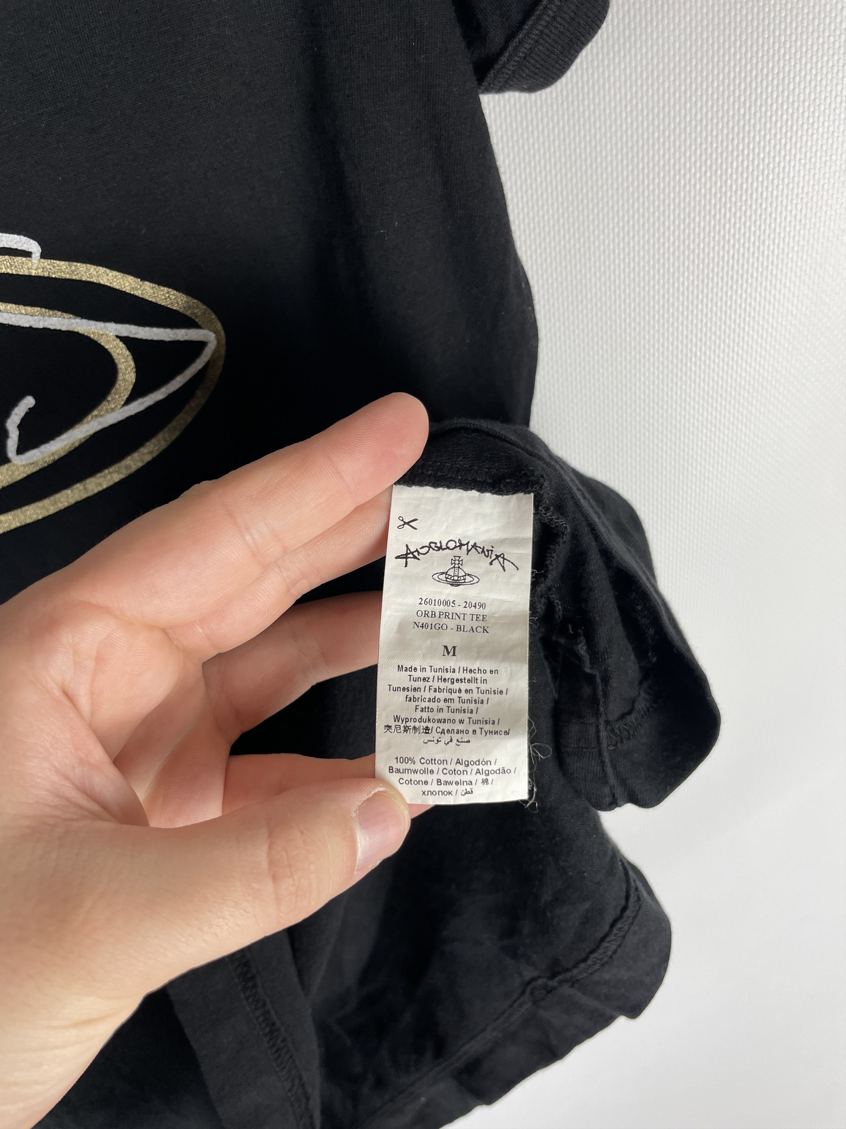 Vivienne Westwood Vivienne Westwood Logo Shirt Tee Size US M / EU 48-50 / 2 - 6 Thumbnail