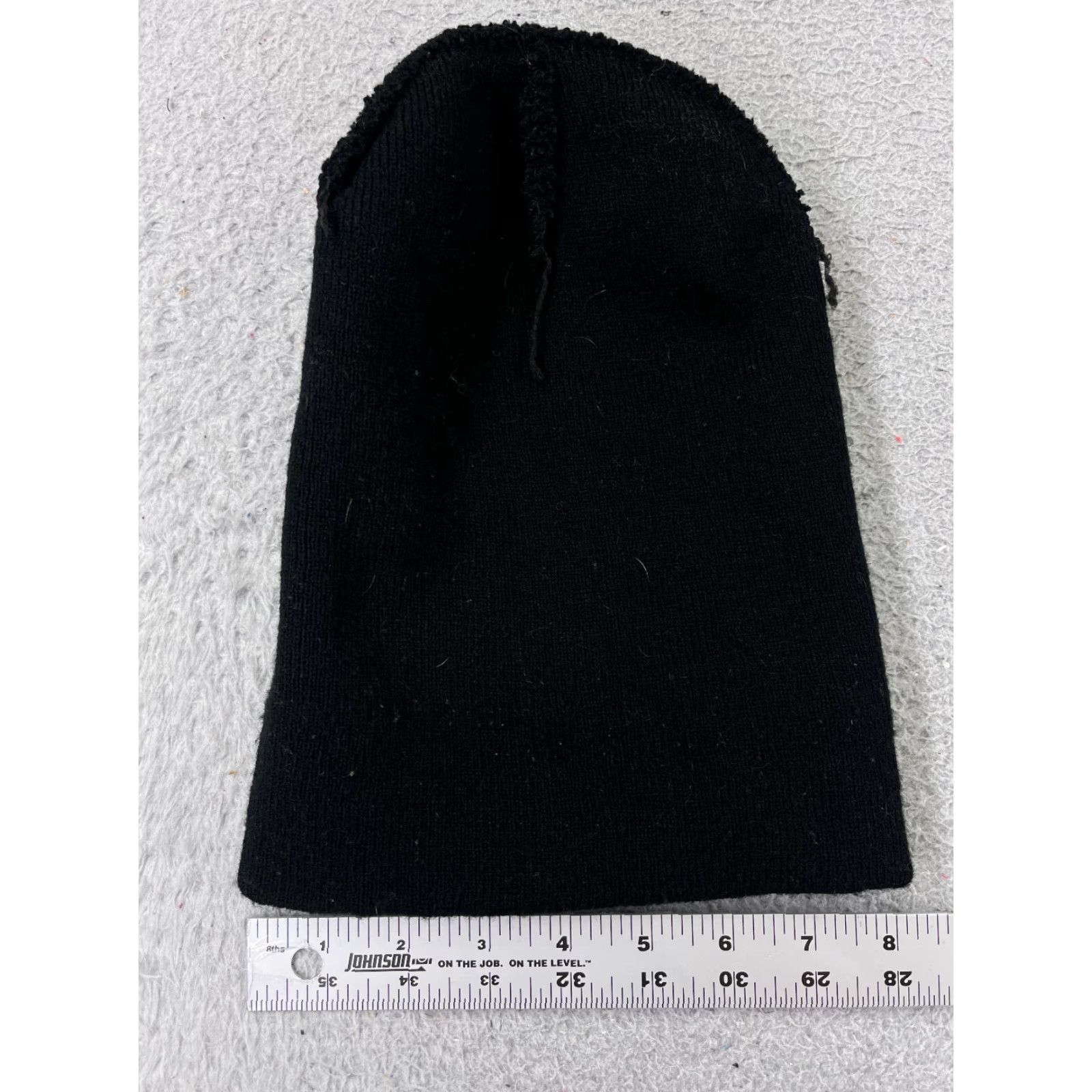 Vintage State Of Mind Beanie Adult One Size Black Knit Acrylic Ski Logo Unisex Size ONE SIZE - 5 Thumbnail