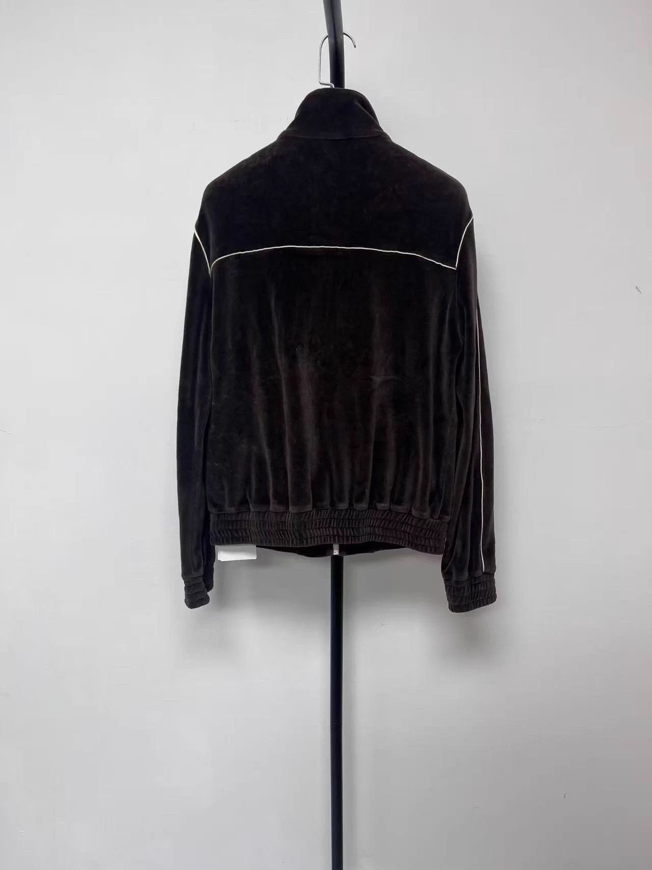 Celine CELINE topstitch stand collar zip-up jacket men's brown XS Size US XS / EU 42 / 0 - 2 Thumbnail