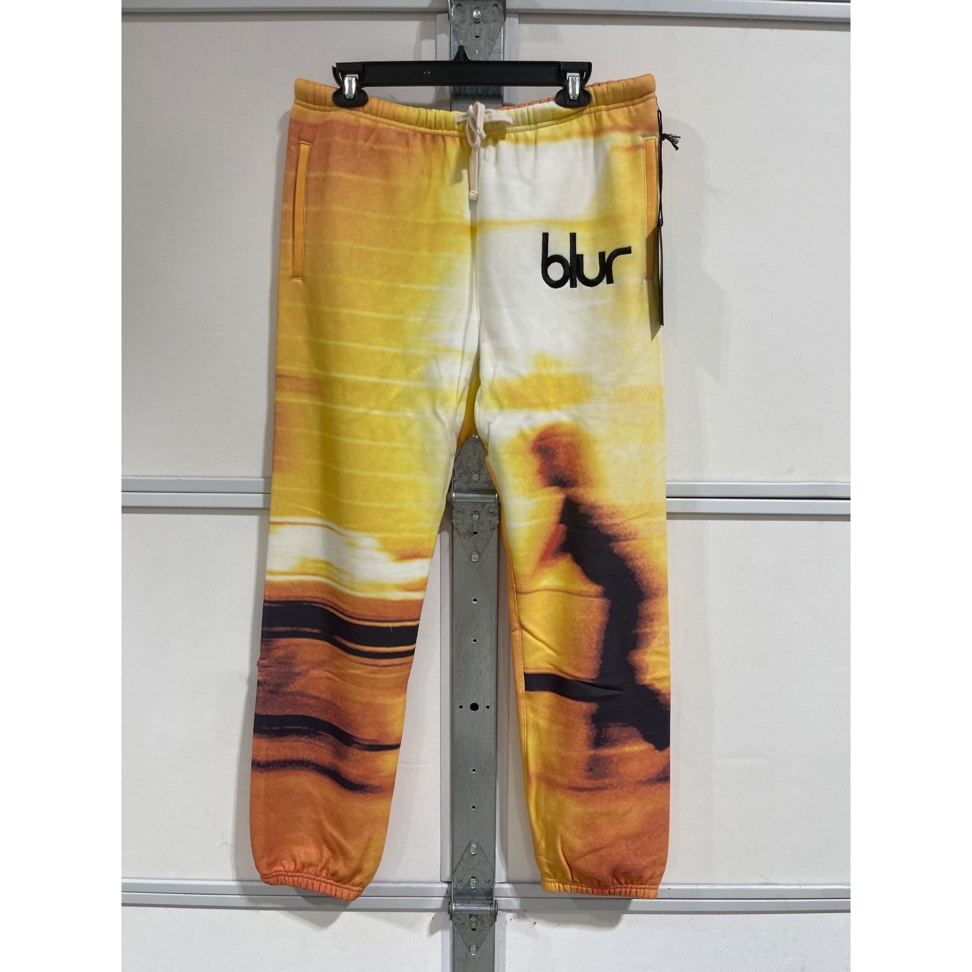 Pleasures NEW PLEASURES x BLUR LIMITED SWEATPANTS MEDIUM Size US 32 / EU 48 - 3 Thumbnail