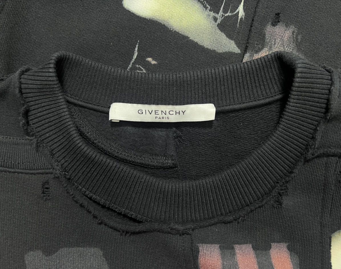 Givenchy Givenchy - Riccardo Tisci - Heavy Metal Logo Sweatshirt Size US S / EU 44-46 / 1 - 20 Thumbnail