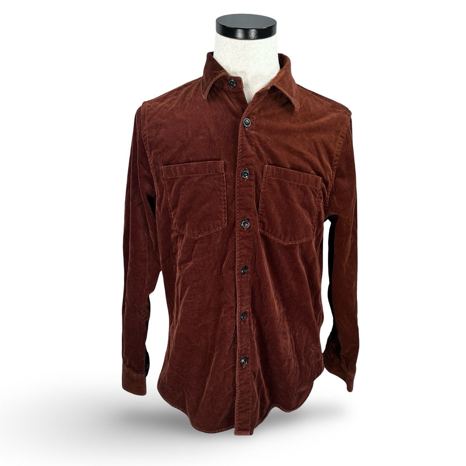Other Todd Snyder Velvet Shirt Men’s Medium Brown Chest Pockets Size US M / EU 48-50 / 2 - 1 Thumbnail