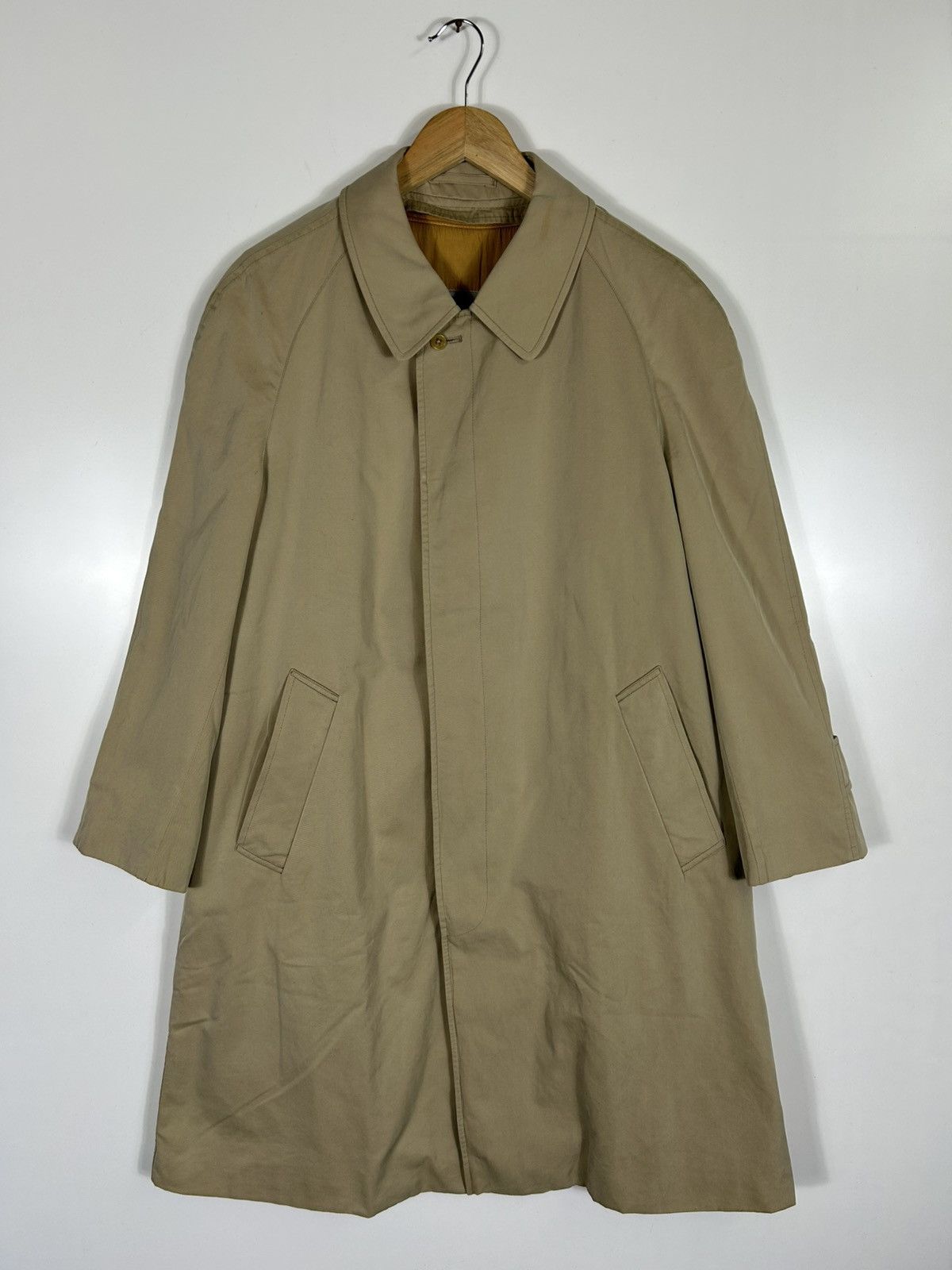 Aquascutum ⚡️Vintage Aquascutum London Button Long Coat Jacket Size US M / EU 48-50 / 2 - 2 Thumbnail