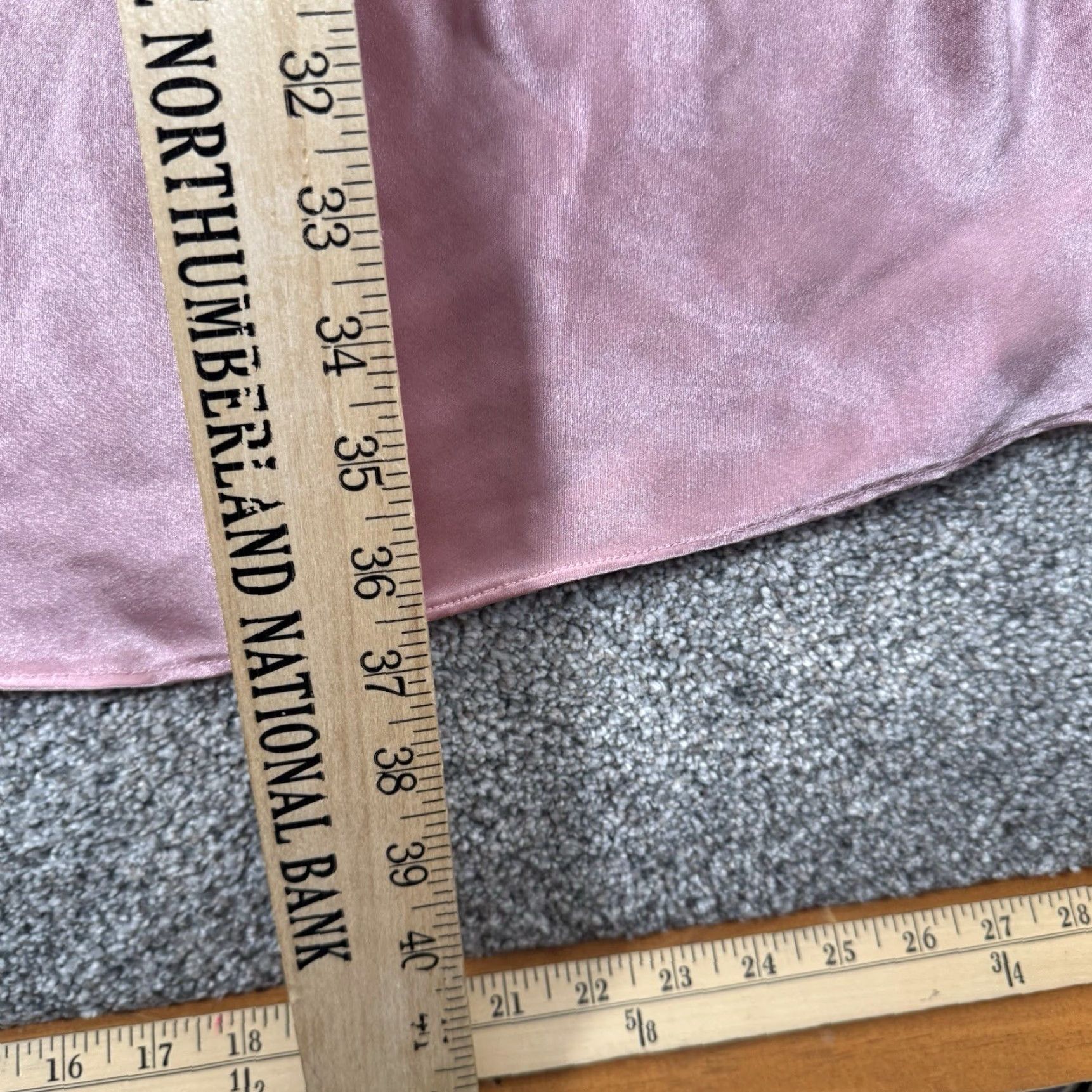 Vintage Ambrielle Slip Dress M Pink Satin Solid Sleeveless Dress Women Coquette Romantic Soft Girl Balletcore Date Night M Size M / US 6-8 / IT 42-44 - 3 Thumbnail