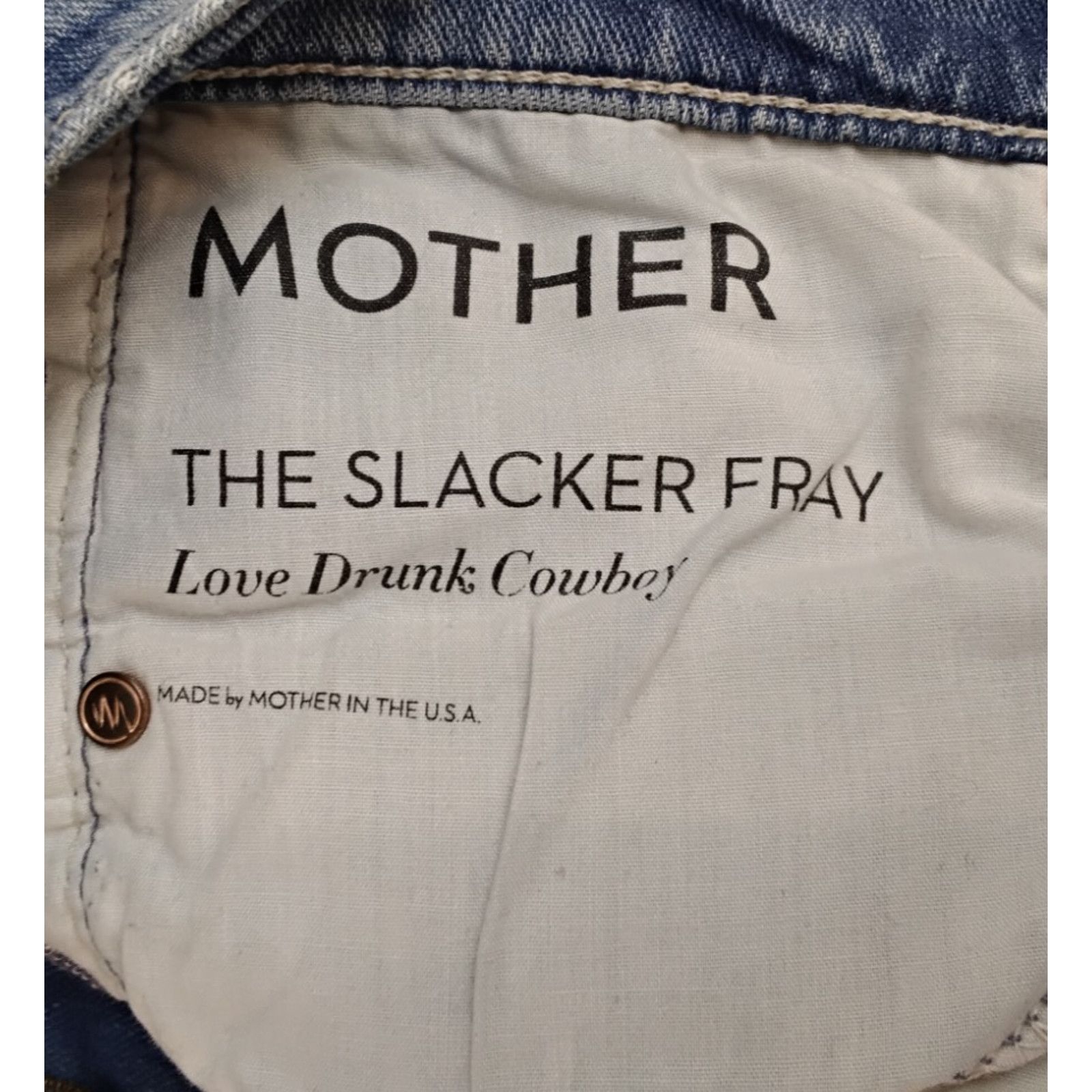 MOTHER Mother Jeans The Slacker Fray Women's 26x31 Light Wash Size 26" / US 2 / IT 38 - 8 Thumbnail