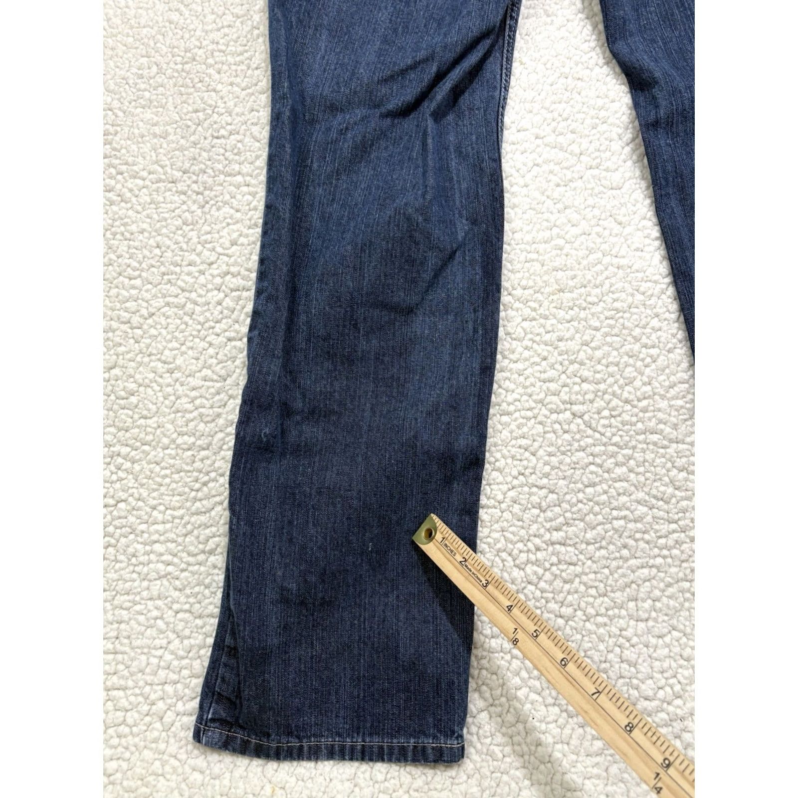 Carhartt Carhartt Flame Resistant Jeans Mens 30x32 Blue Dark Wash Denim Work Size US 30 / EU 46 - 7 Thumbnail