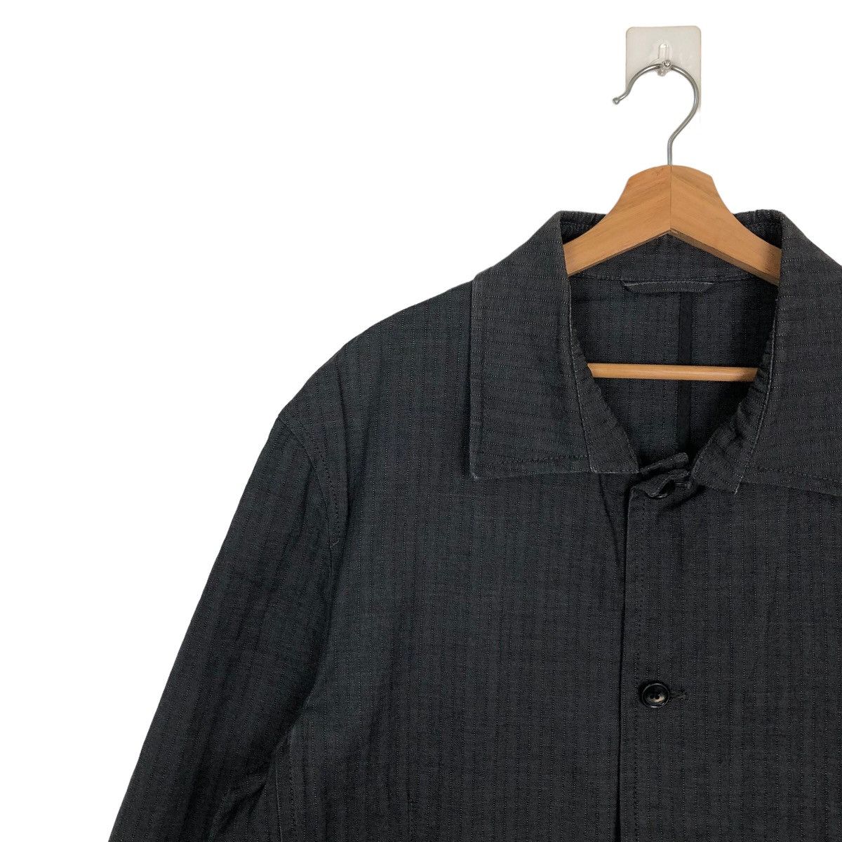 Japanese Brand 🔥VINTAGE HIKORY CHORE JACKET CK JAPAN ISSEY MIYAKE Size US L / EU 52-54 / 3 - 6 Thumbnail