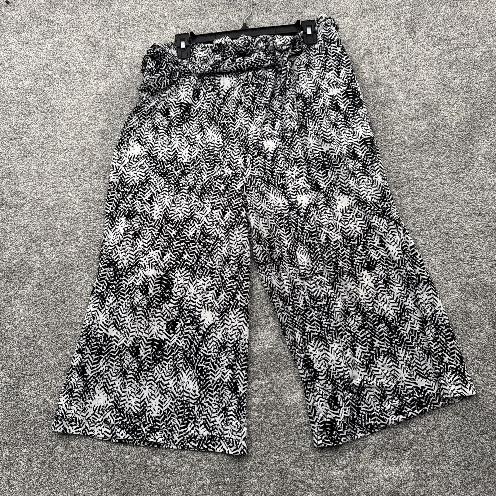 Other Retro Y2K Palazzo Pants Womens XL Wide Leg Crinkle Textured Size 32" / US 10 / IT 46 - 1 Thumbnail