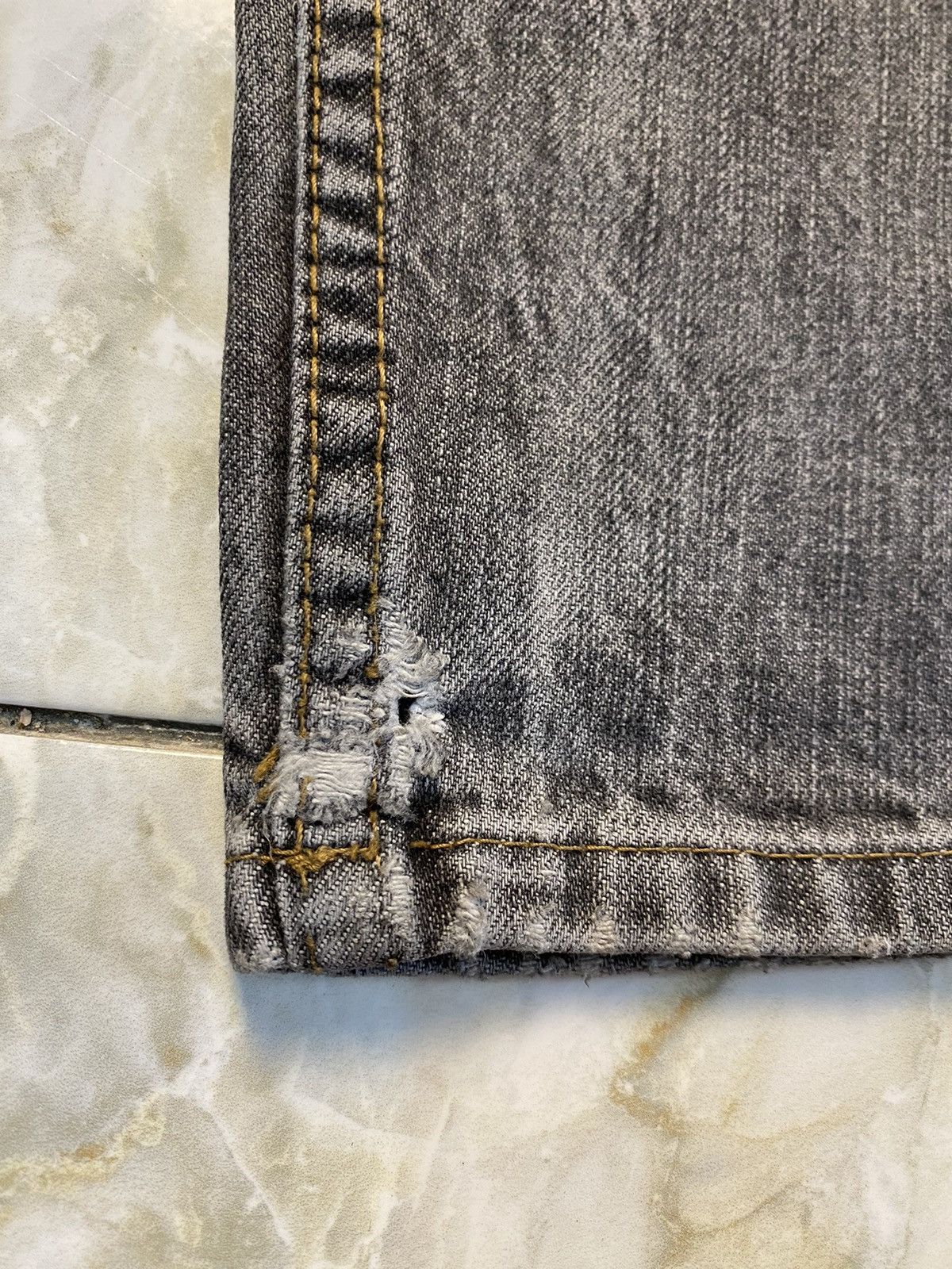 Levi's × Vintage Levis 501 Button Fly Size US 36 / EU 52 - 8 Thumbnail