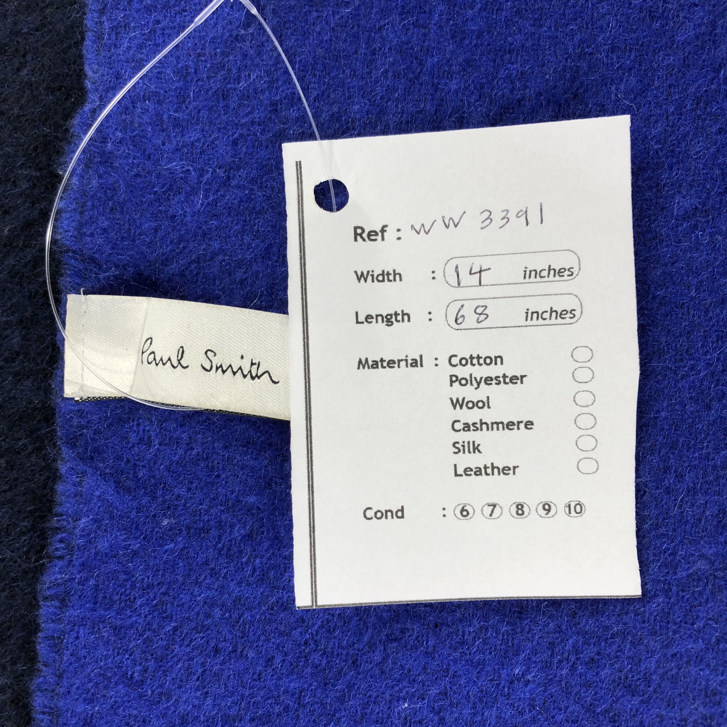 Paul Smith Vintage Paul Smith Scarf - WW3391 Size ONE SIZE - 5 Thumbnail