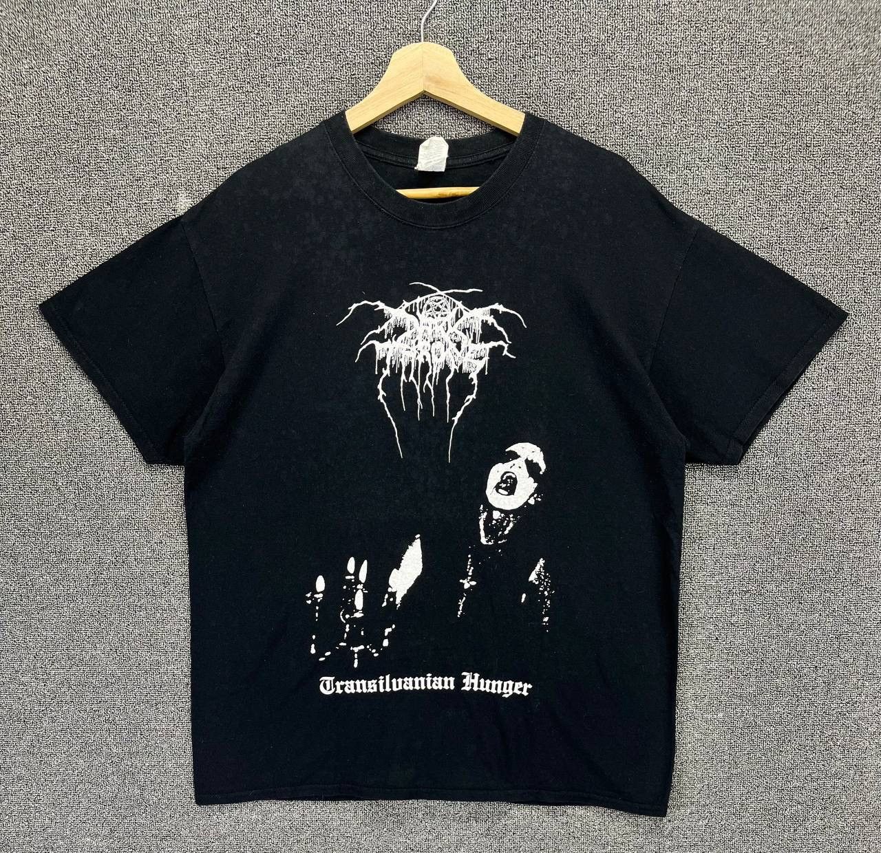 Band Tees × Vintage Darkthrone Transilvanian Hunger Punk Rock Band Tees T Shirts Size US L / EU 52-54 / 3 - 1 Thumbnail