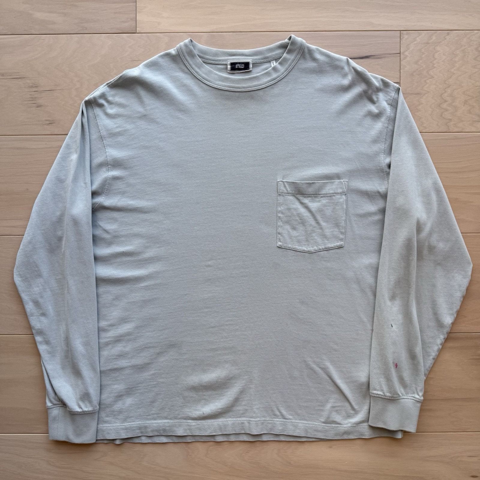 Kith Kith Shirt Medium Light Gray Long Sleeve Cotton New York Size US M / EU 48-50 / 2 - 2 Thumbnail