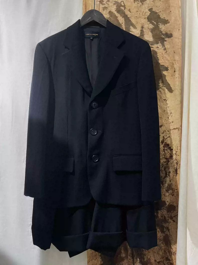 comme des garcons main deconstruction jacket