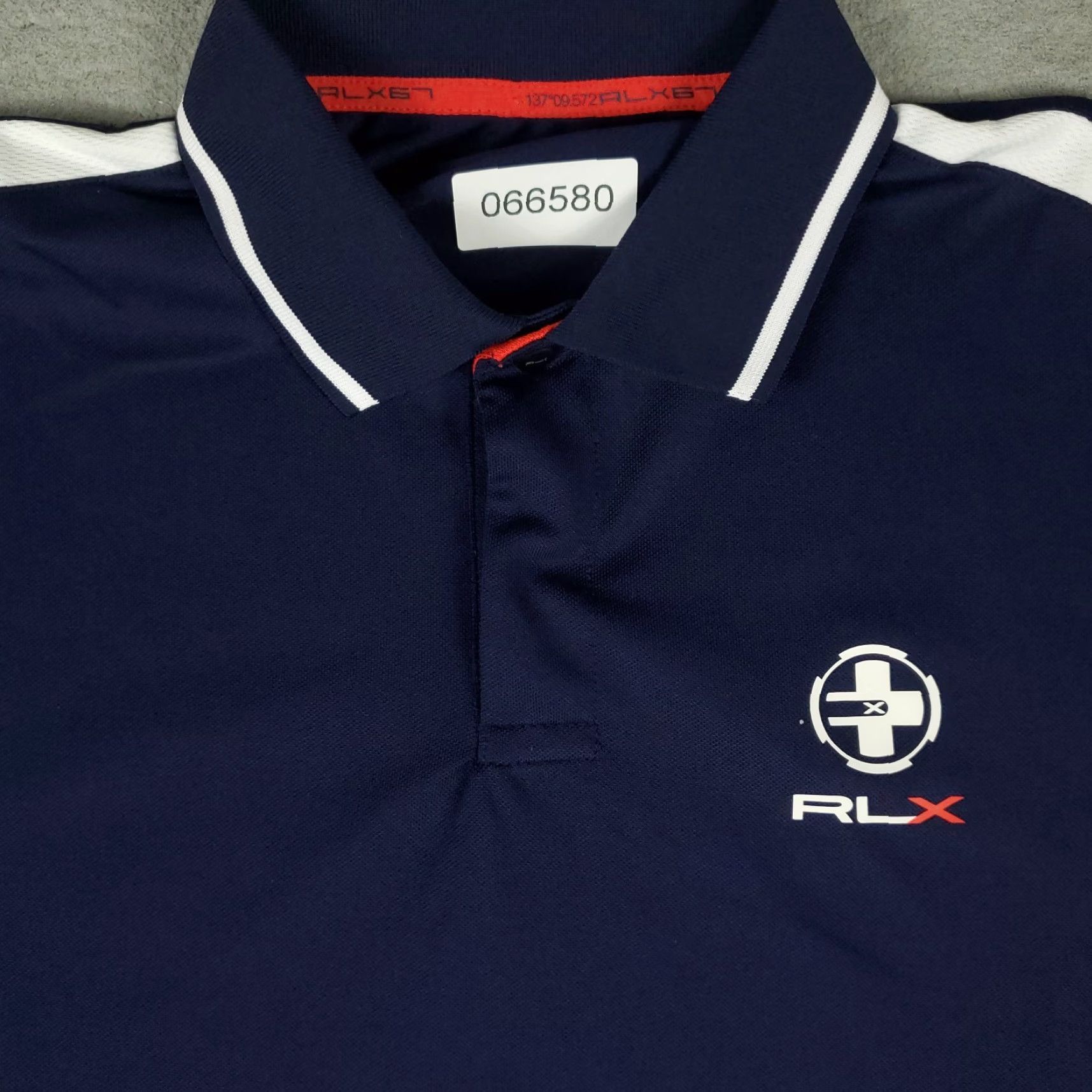 RLX Ralph Lauren RLX Ralph Lauren Polo Shirt Mens Large Navy Blue Golf Short Sleeve Shirt Mens Large Polo Navy Blueside? Size US L / EU 52-54 / 3 - 2 Thumbnail