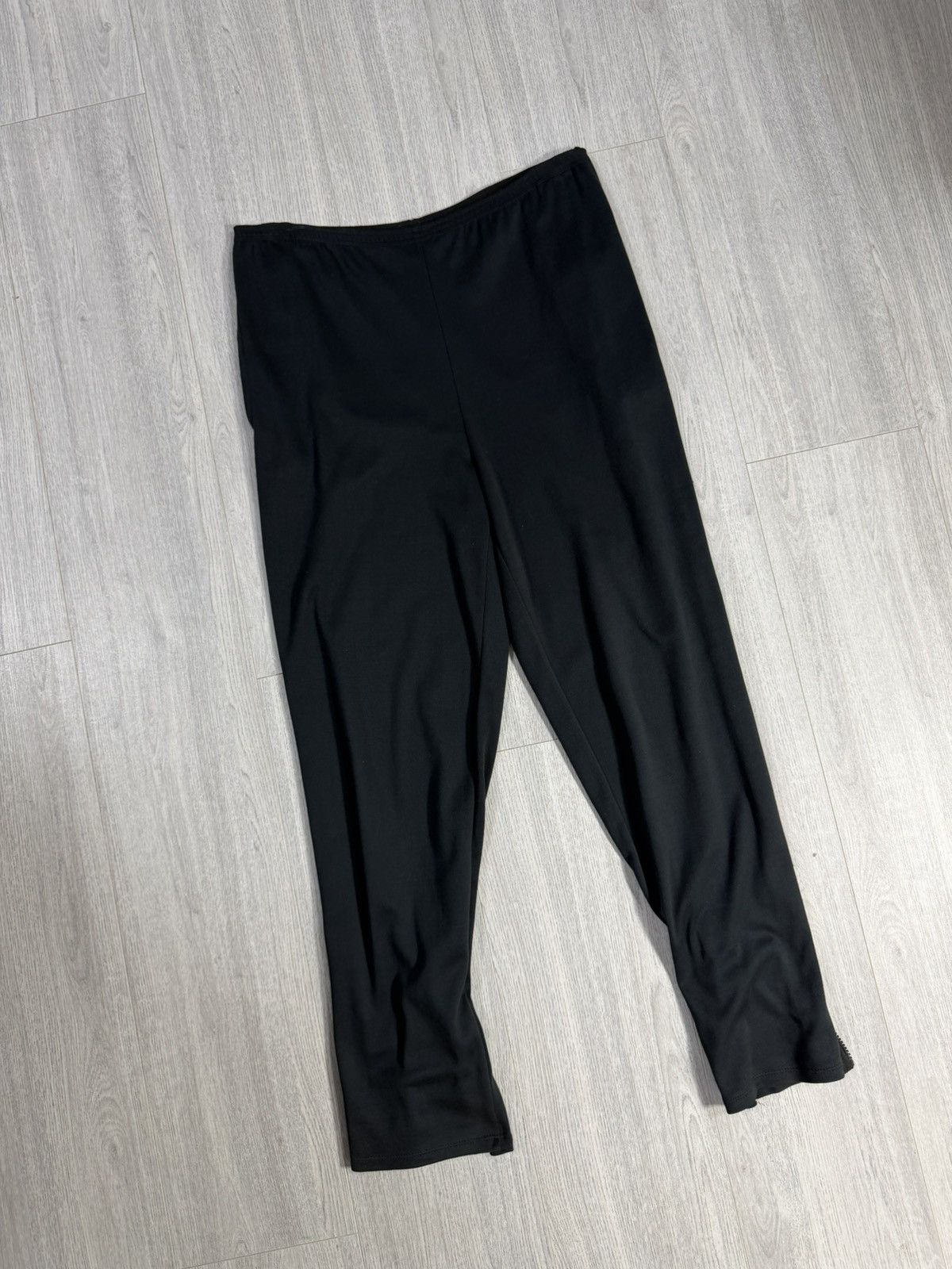 Other Junko Koshino Black Stretch Leggings Pants Made in Italy Size 30" / US 8 / IT 44 - 3 Thumbnail