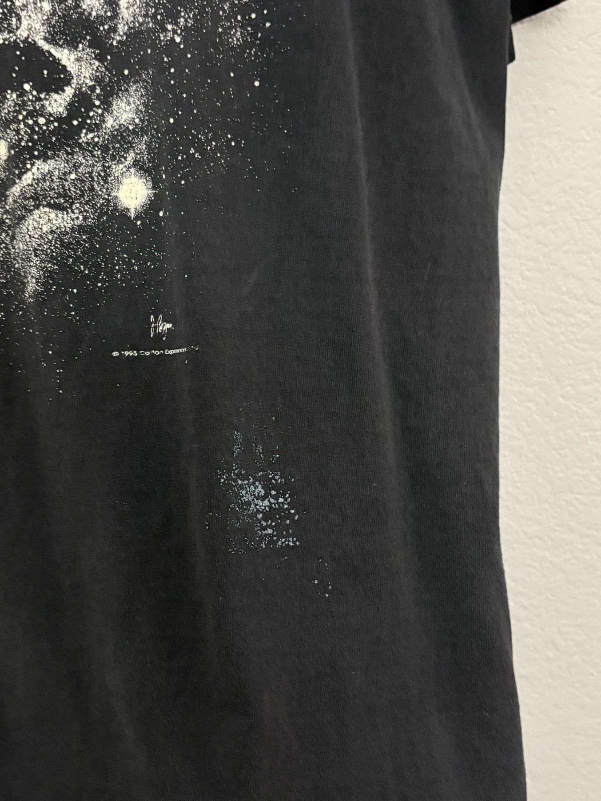 Vintage Vintage 90s Paint Distressed Einstein Shirt Size US XXL / EU 58 / 5 - 9 Thumbnail