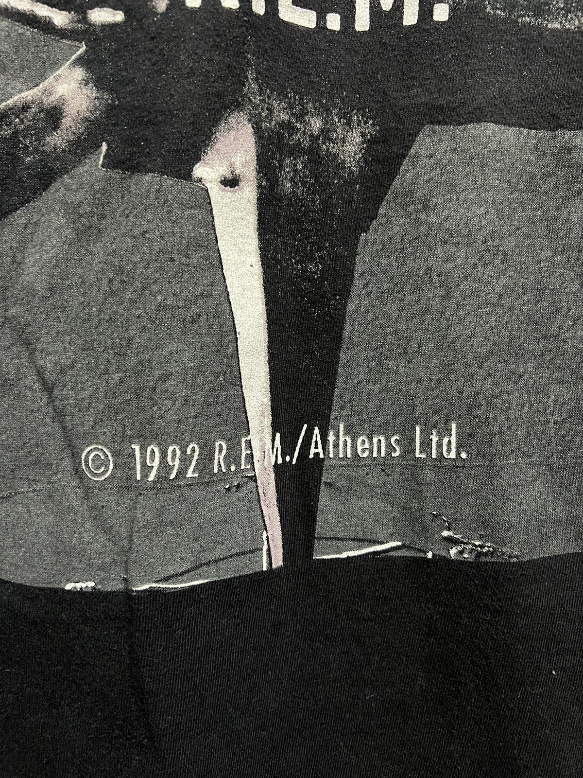Band Tees × Vintage Vintage 90’s Rem Automatic For The People Band Tee Size US M / EU 48-50 / 2 - 3 Thumbnail